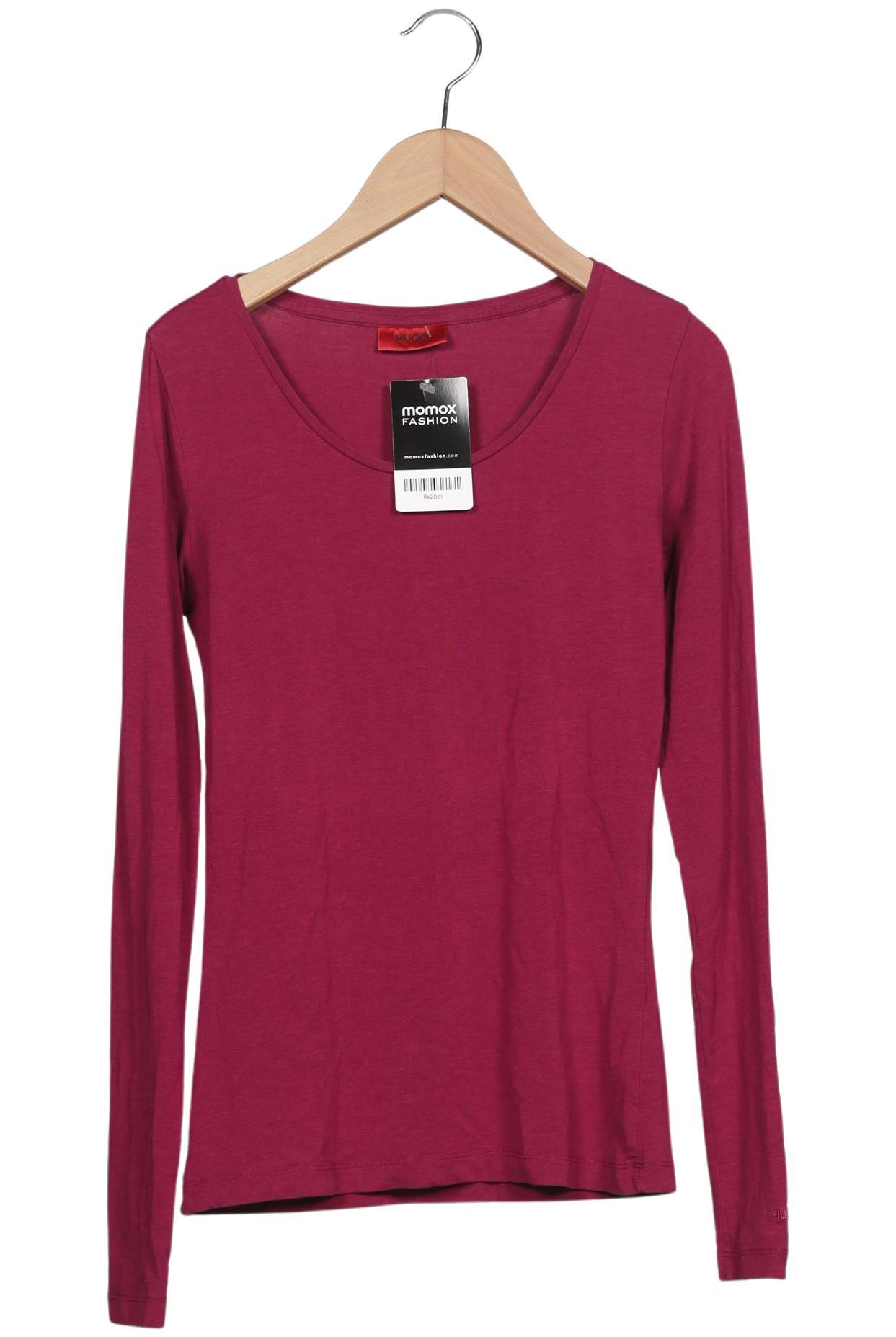 

Hugo by Hugo Boss Damen Langarmshirt, bordeaux, Gr. 36