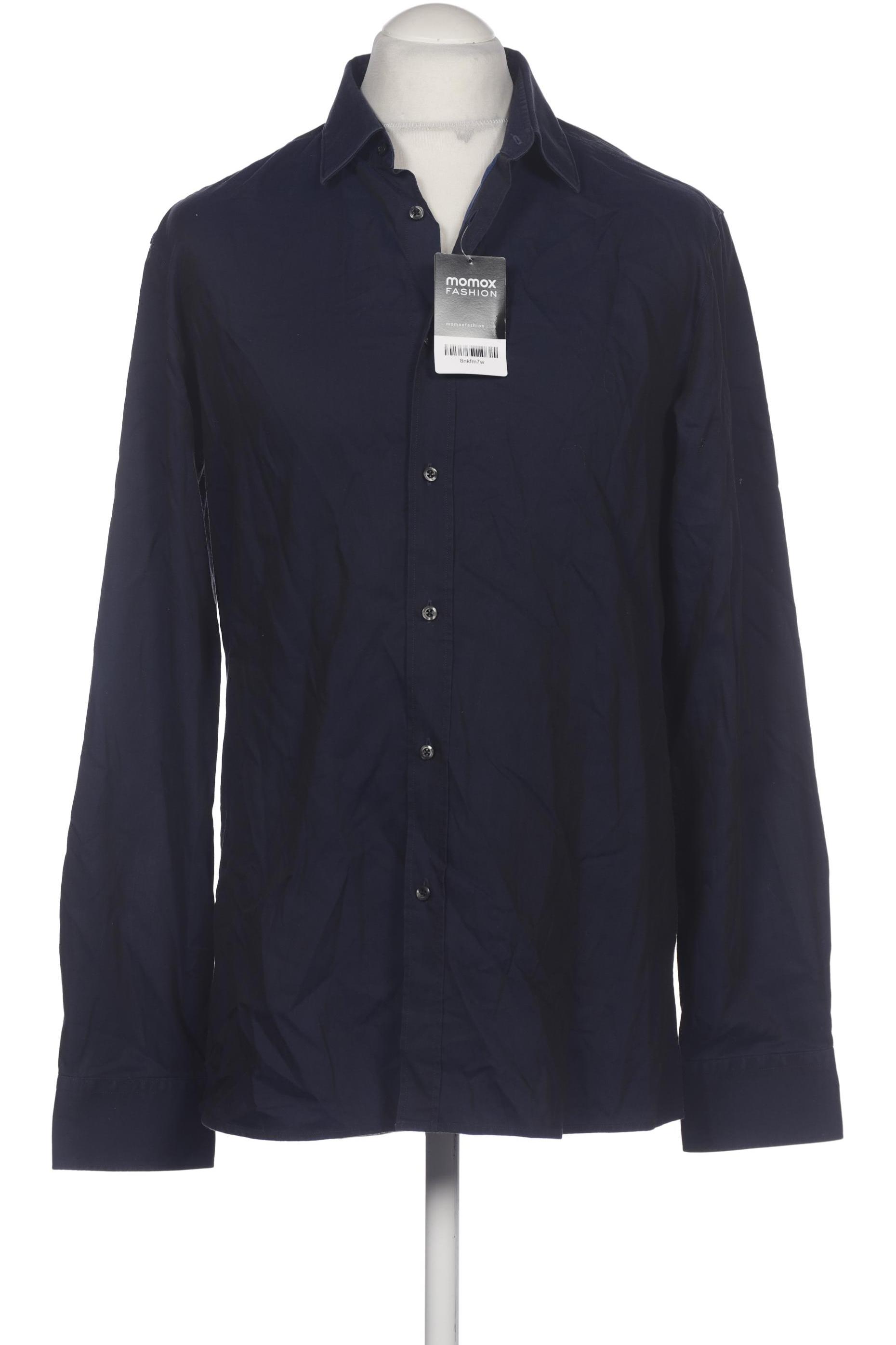 

Hugo by Hugo Boss Herren Hemd, marineblau, Gr. 52