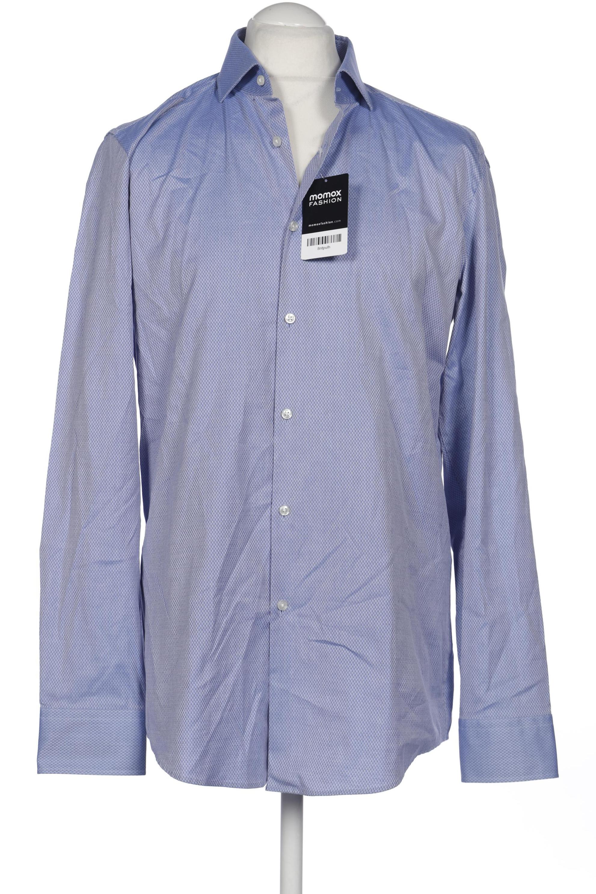 

Hugo by Hugo Boss Herren Hemd, blau, Gr. 52