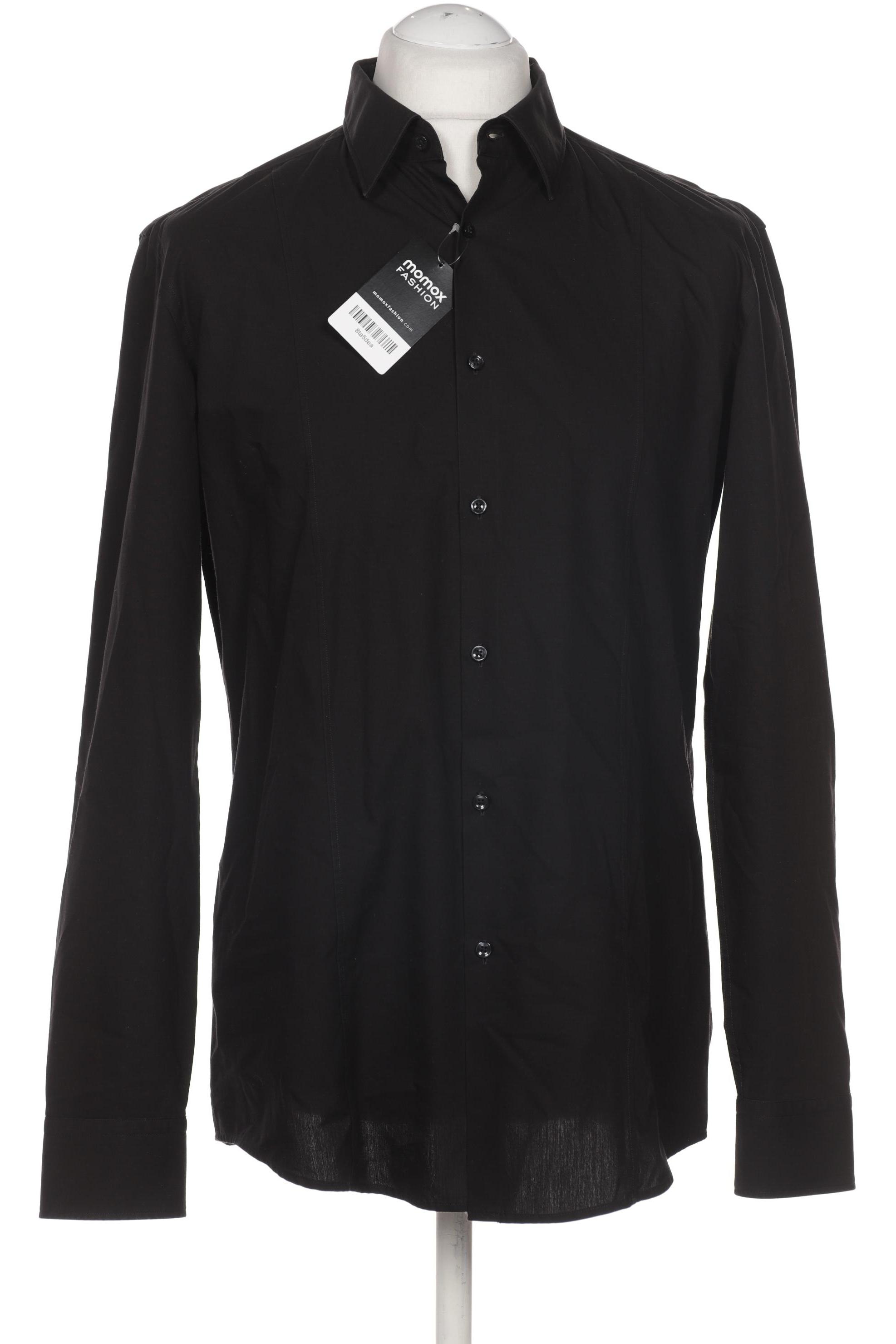

Hugo by Hugo Boss Herren Hemd, schwarz, Gr. 52