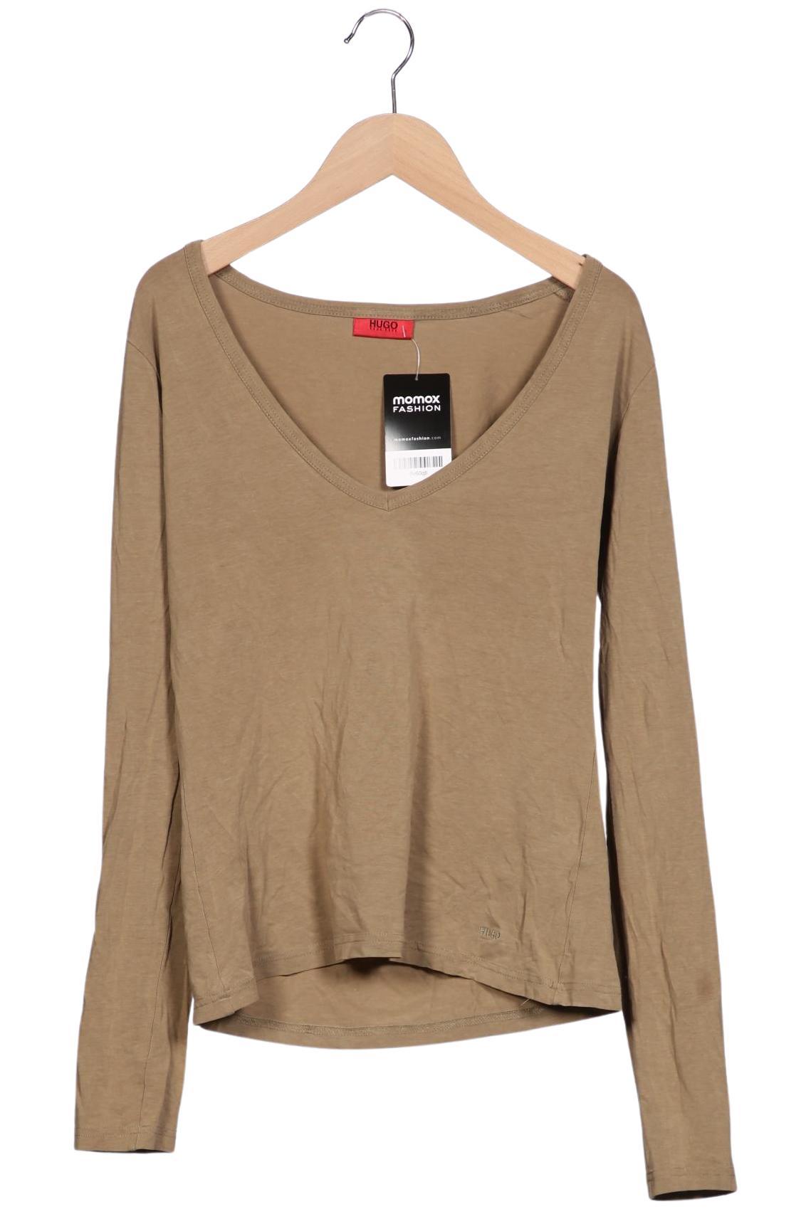 

Hugo by Hugo Boss Damen Langarmshirt, beige, Gr. 42
