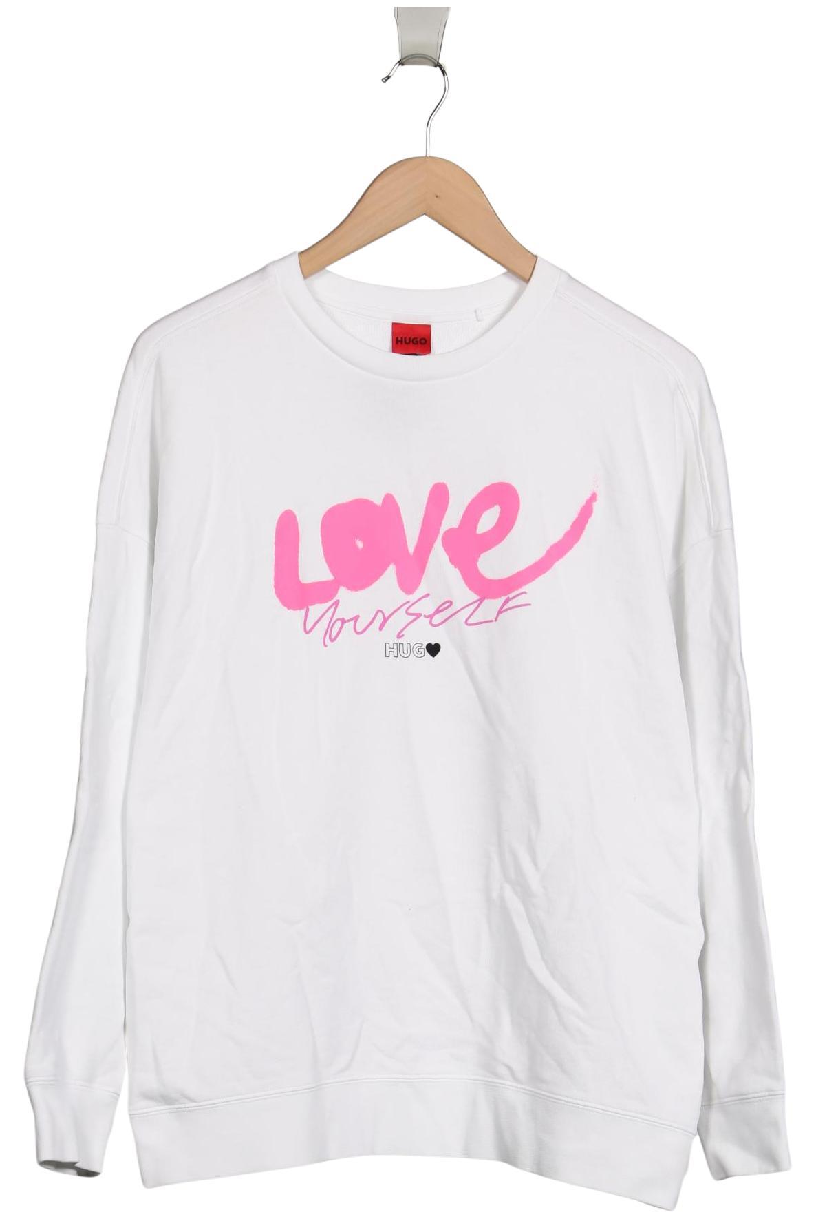 

Hugo by Hugo Boss Damen Sweatshirt, weiß, Gr. 38