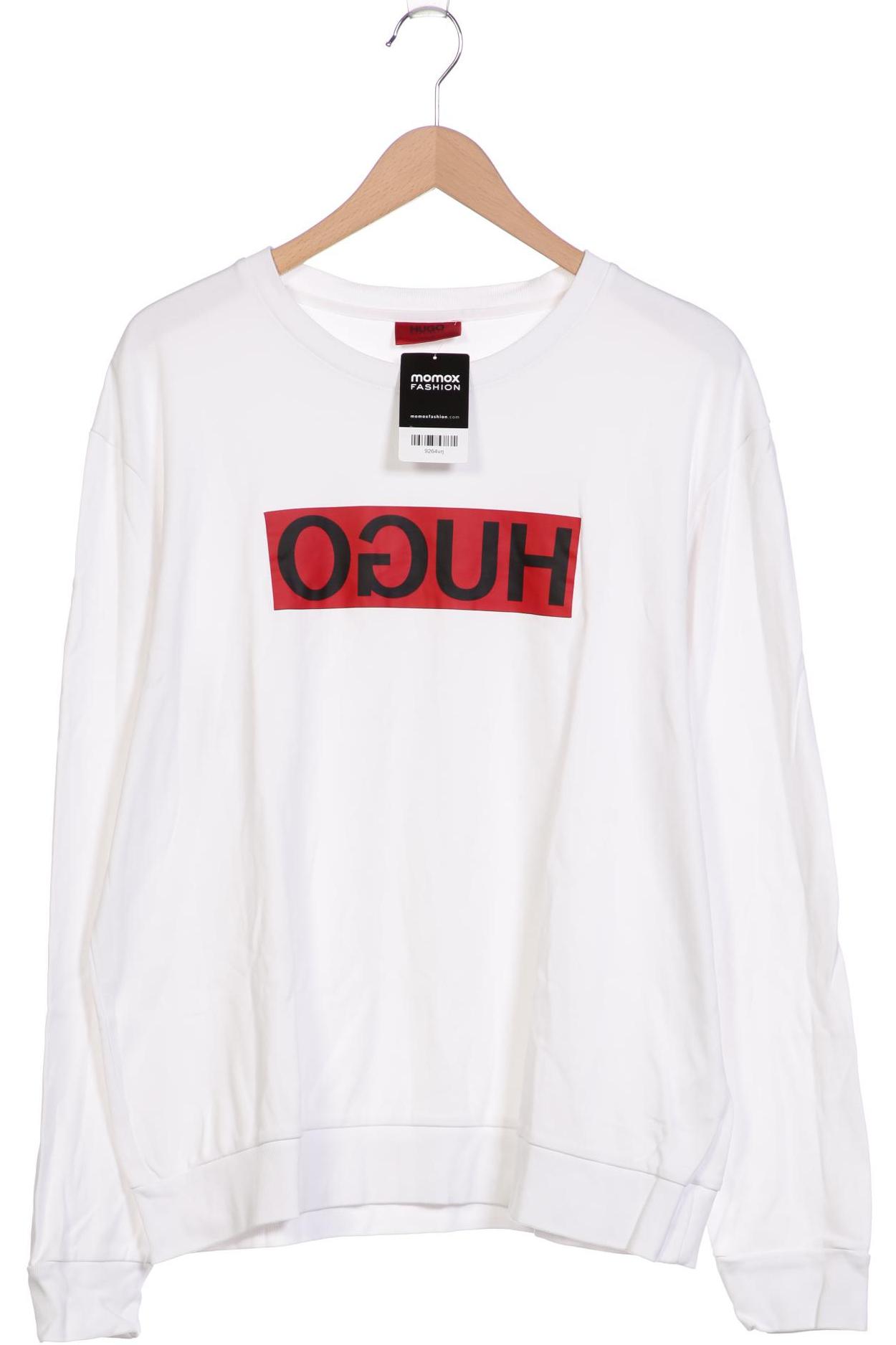 

Hugo by Hugo Boss Herren Sweatshirt, weiß, Gr. 56