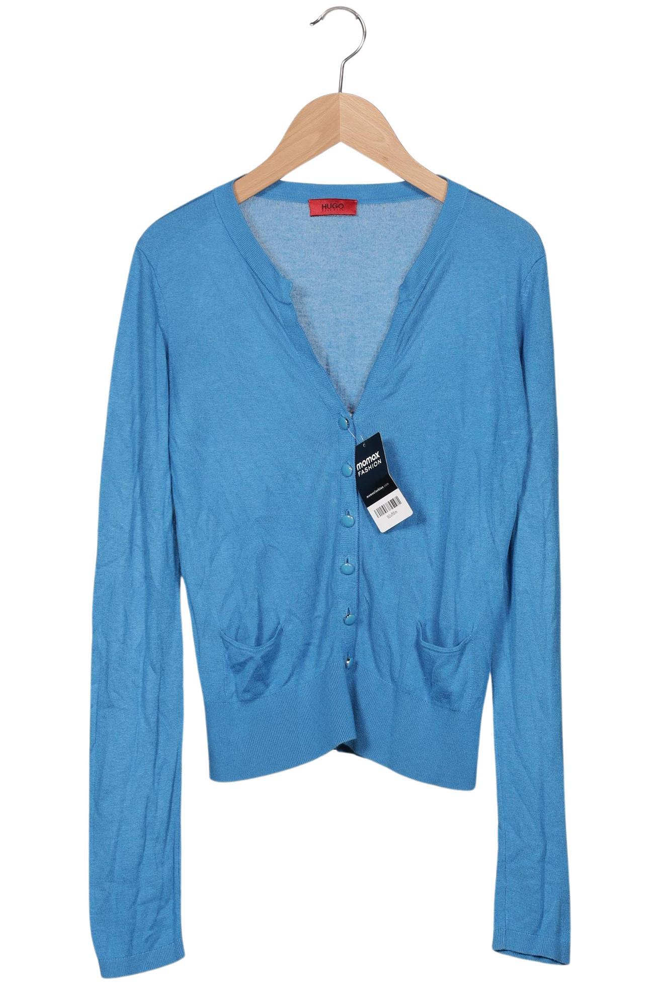 

Hugo by Hugo Boss Damen Strickjacke, blau, Gr. 34