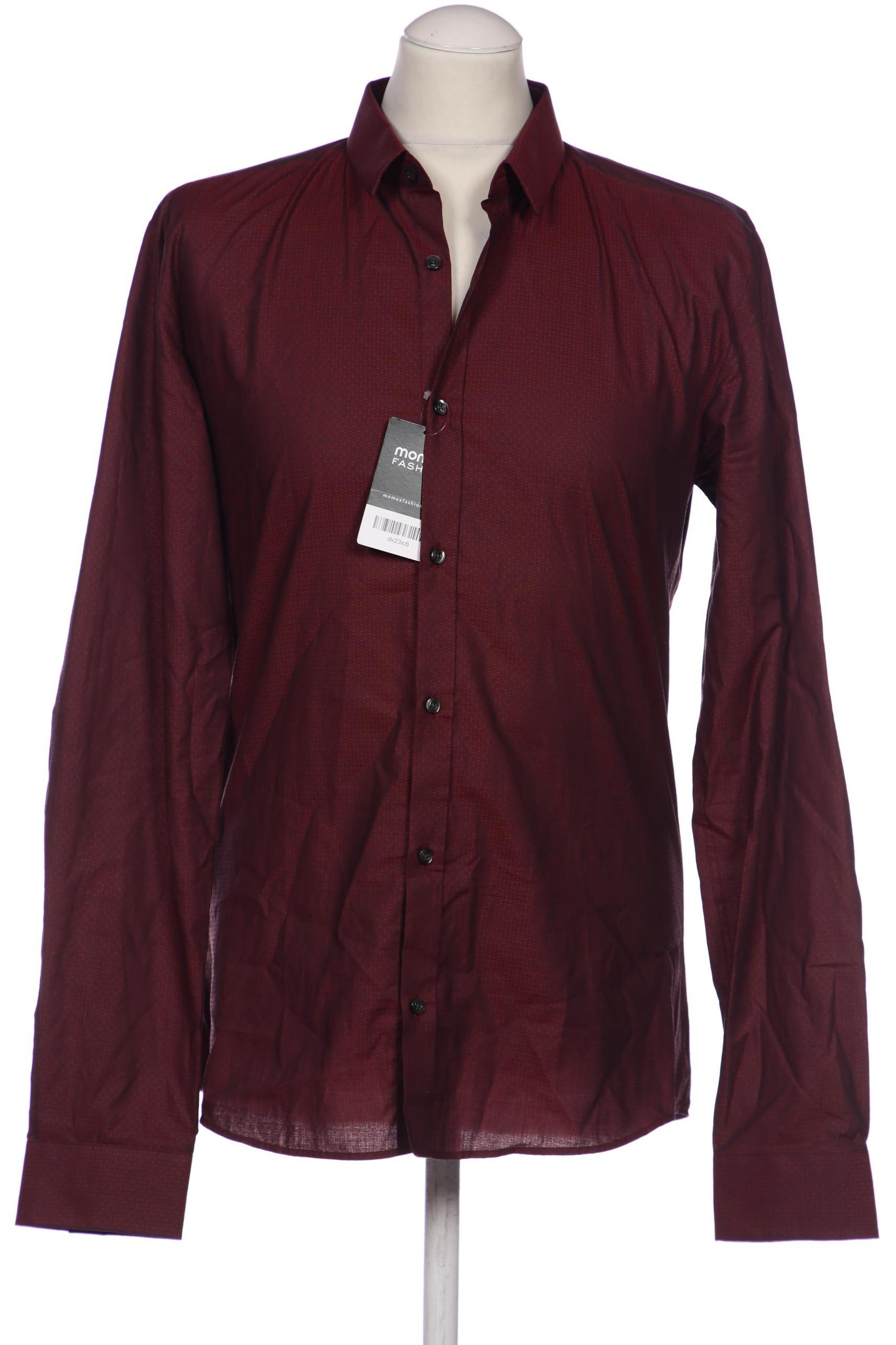 

HUGO by Hugo Boss Herren Hemd, bordeaux