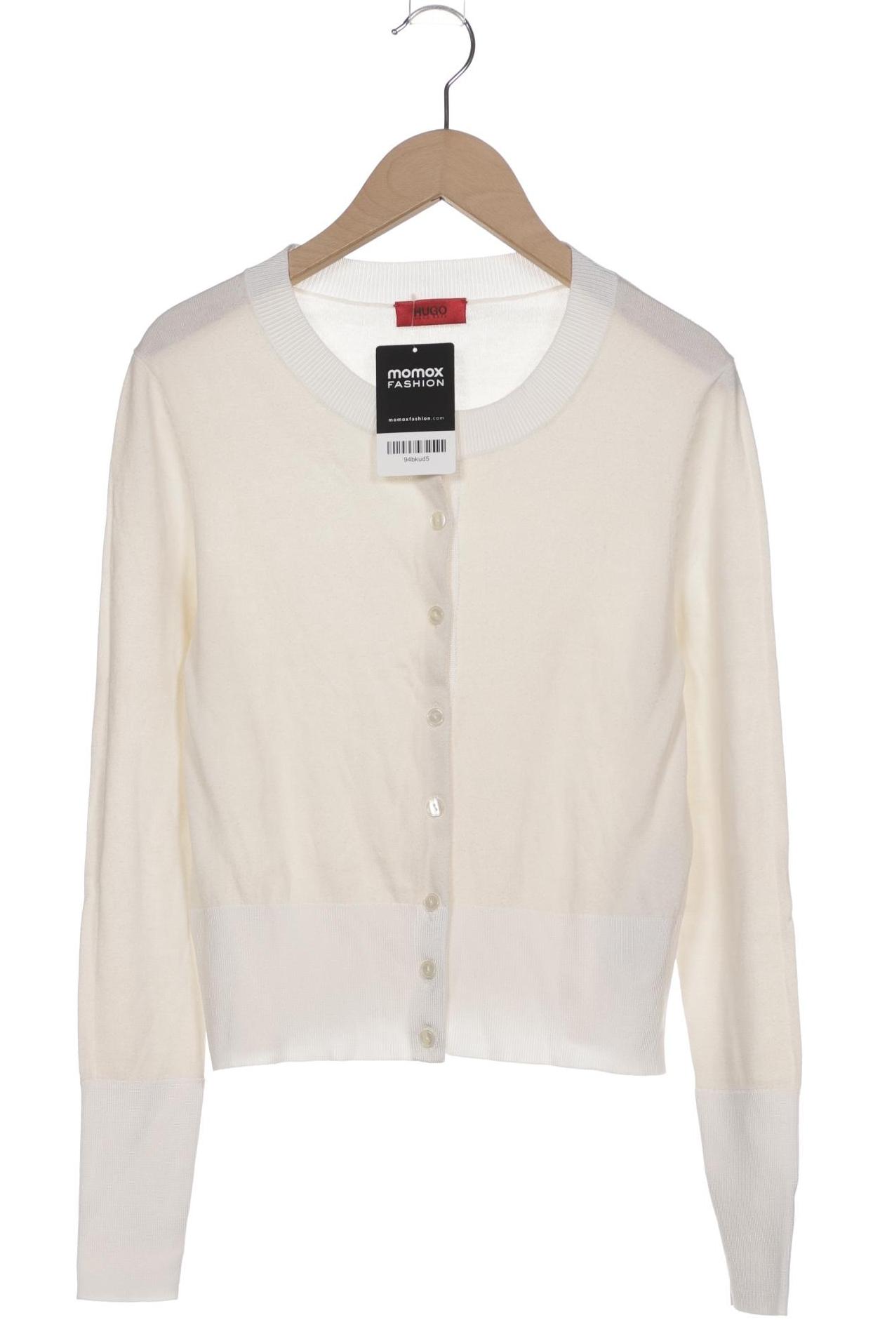 

Hugo by Hugo Boss Damen Strickjacke, cremeweiß, Gr. 36