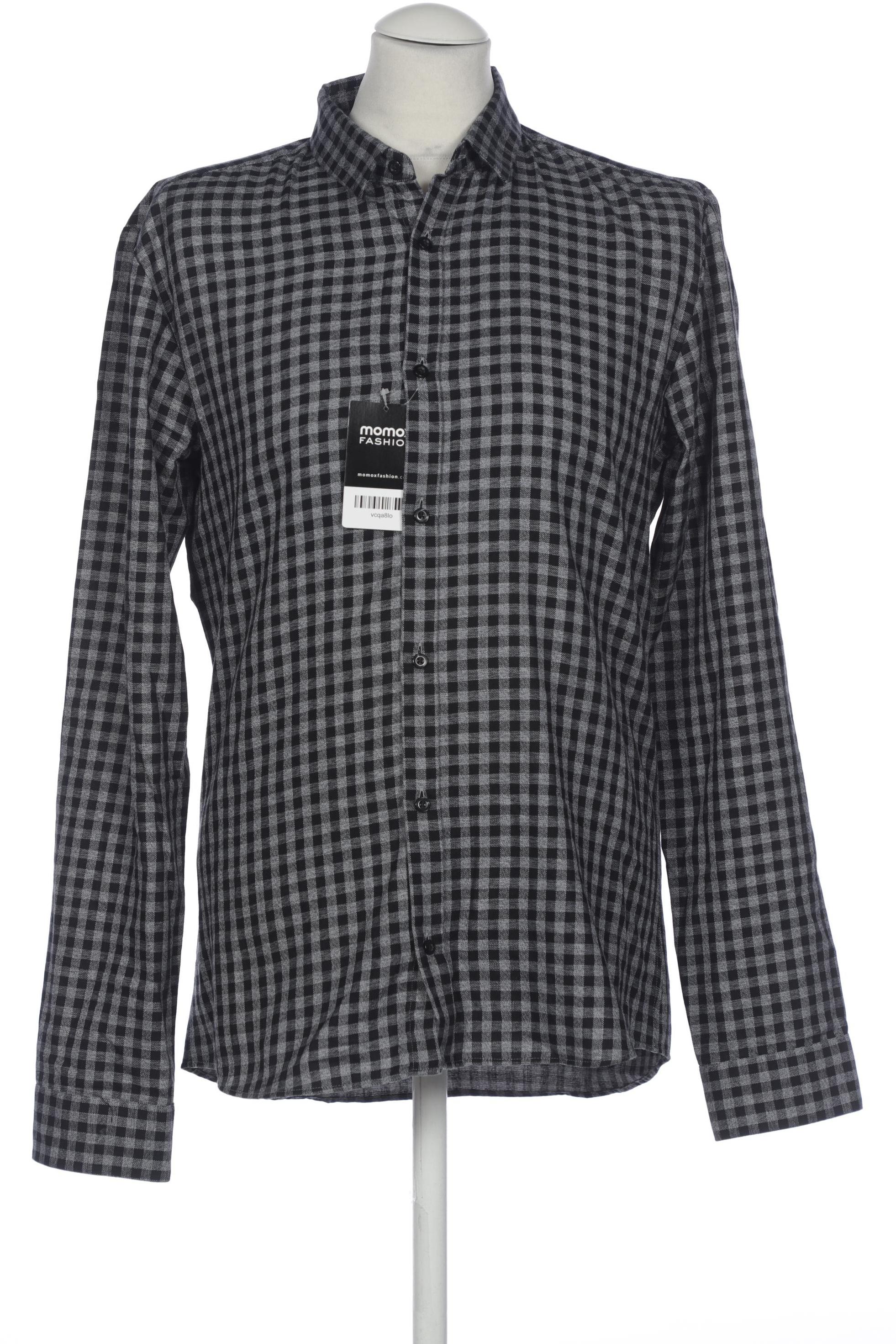 

Hugo by Hugo Boss Herren Hemd, grau, Gr. 48