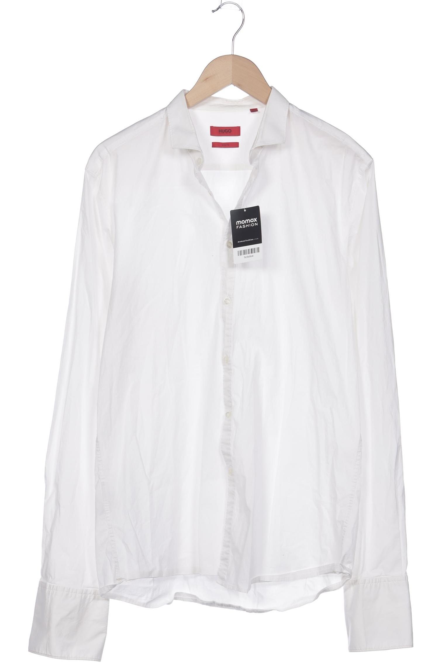 

Hugo by Hugo Boss Herren Hemd, cremeweiß, Gr. 56