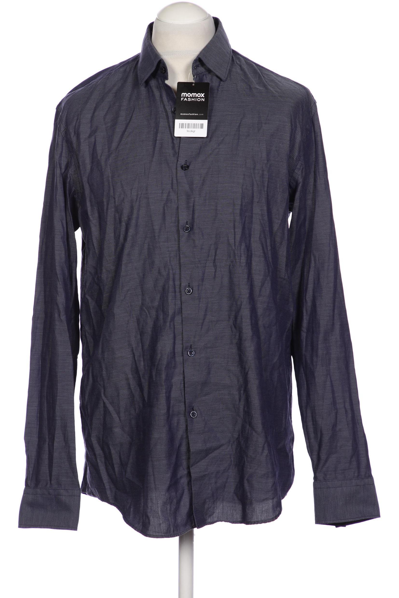 

Hugo by Hugo Boss Herren Hemd, marineblau, Gr. 54