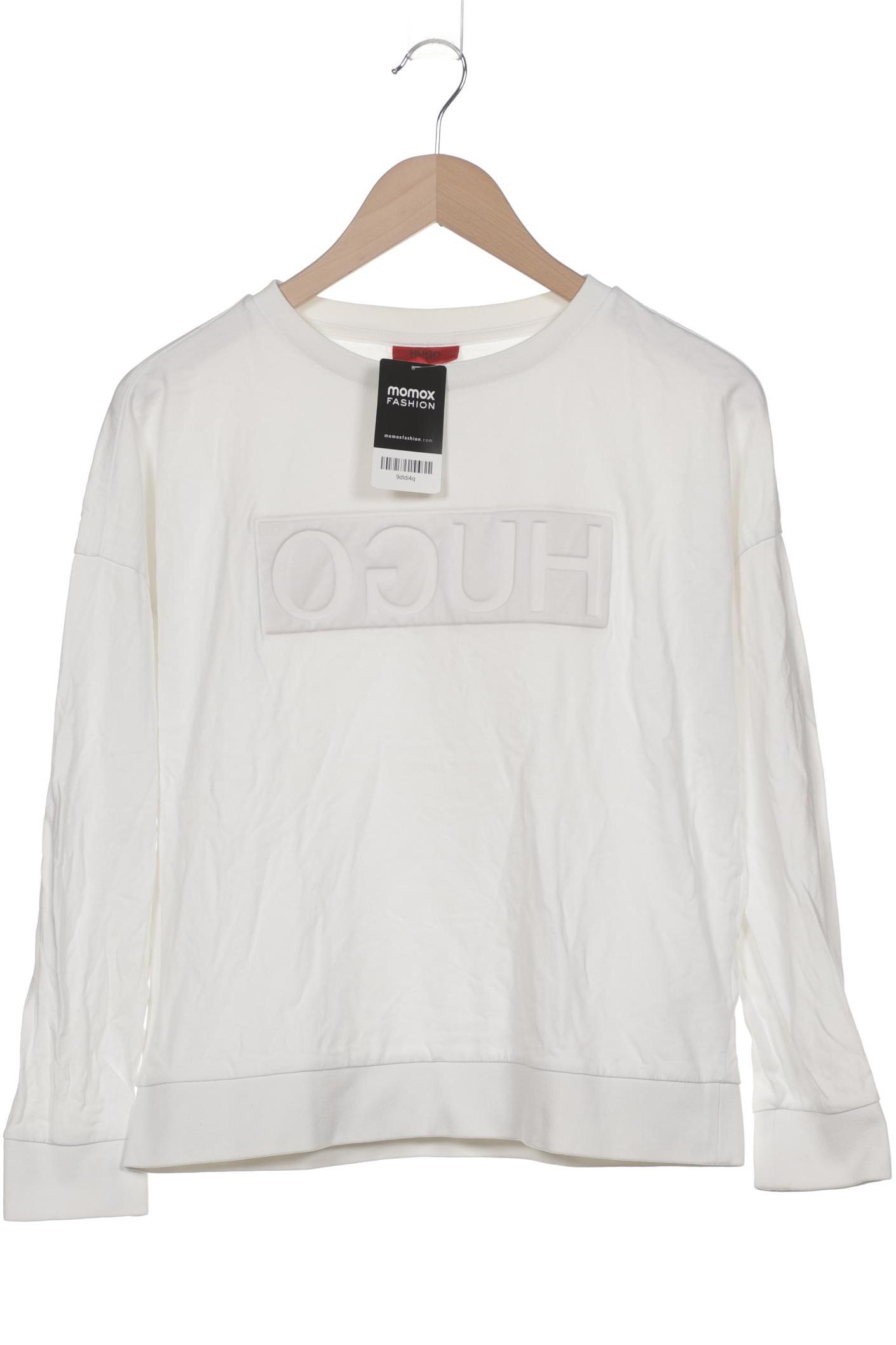 

Hugo by Hugo Boss Damen Sweatshirt, weiß, Gr. 36