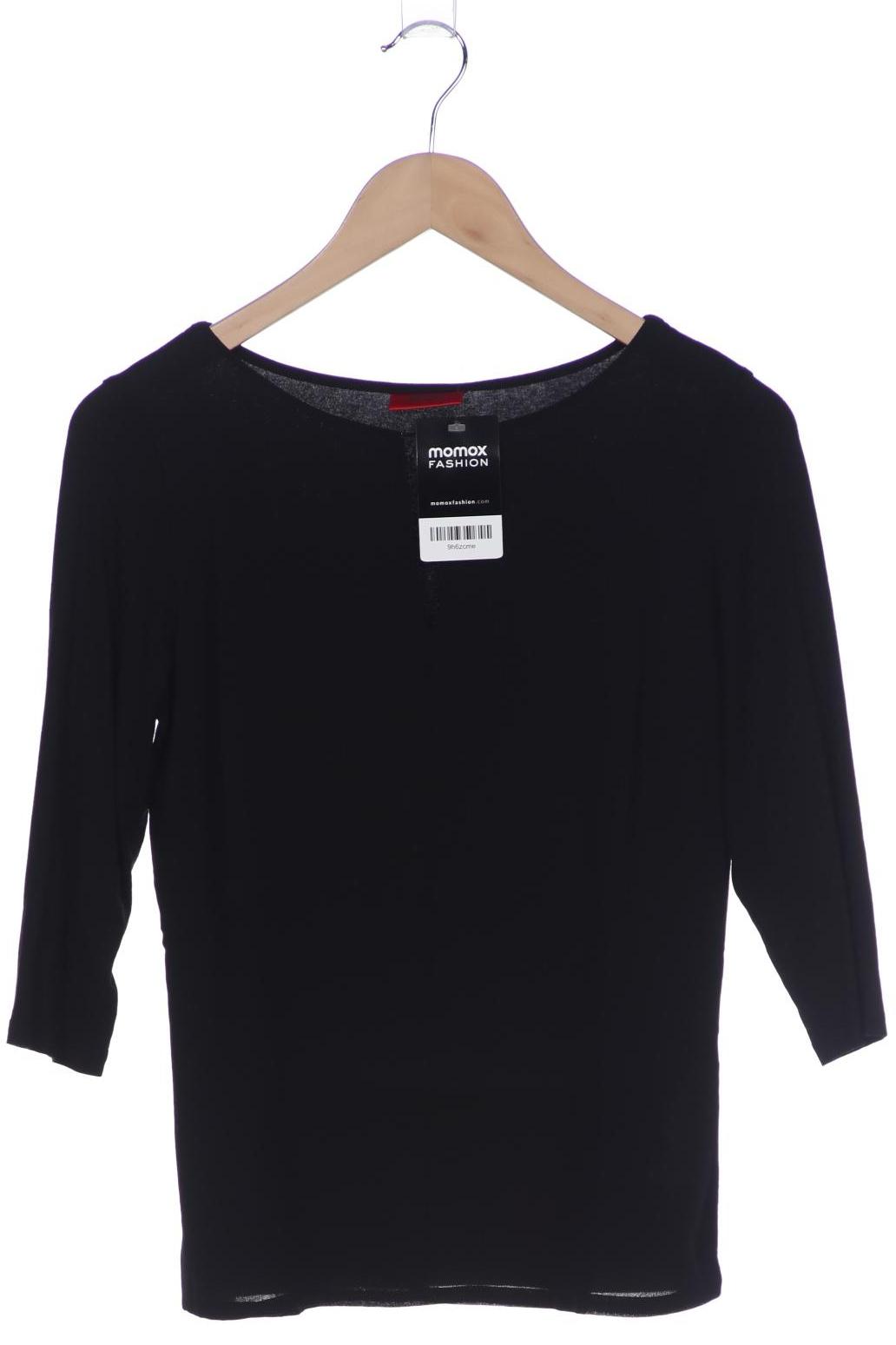 

Hugo by Hugo Boss Damen Langarmshirt, schwarz, Gr. 36