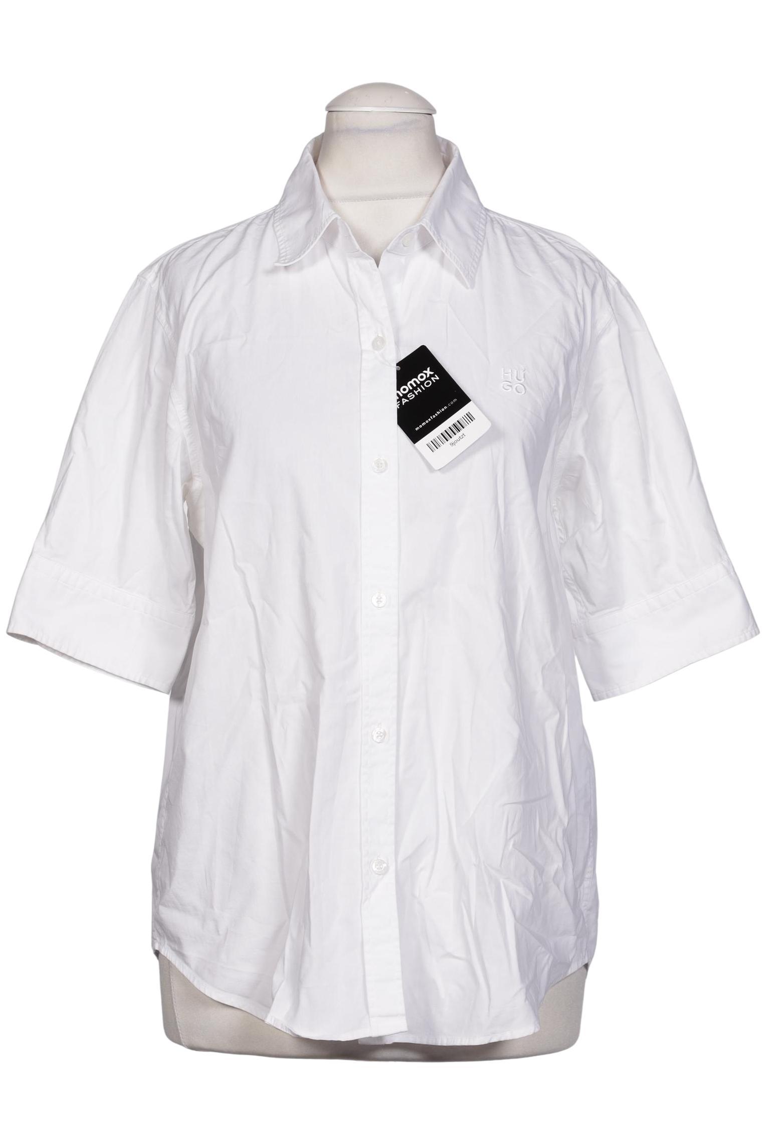 

Hugo by Hugo Boss Damen Bluse, weiß, Gr. 36