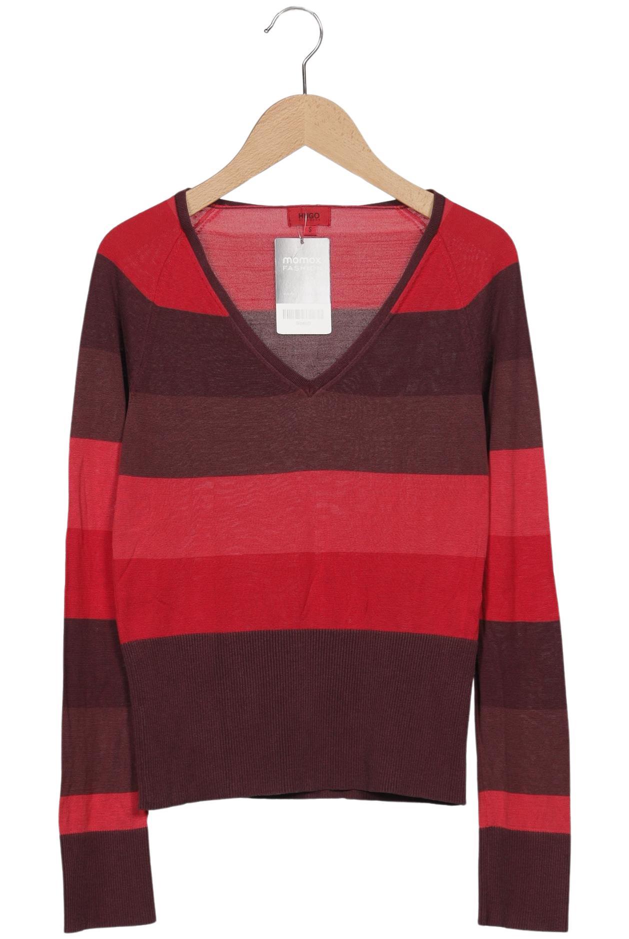 

Hugo by Hugo Boss Damen Langarmshirt, bordeaux, Gr. 36