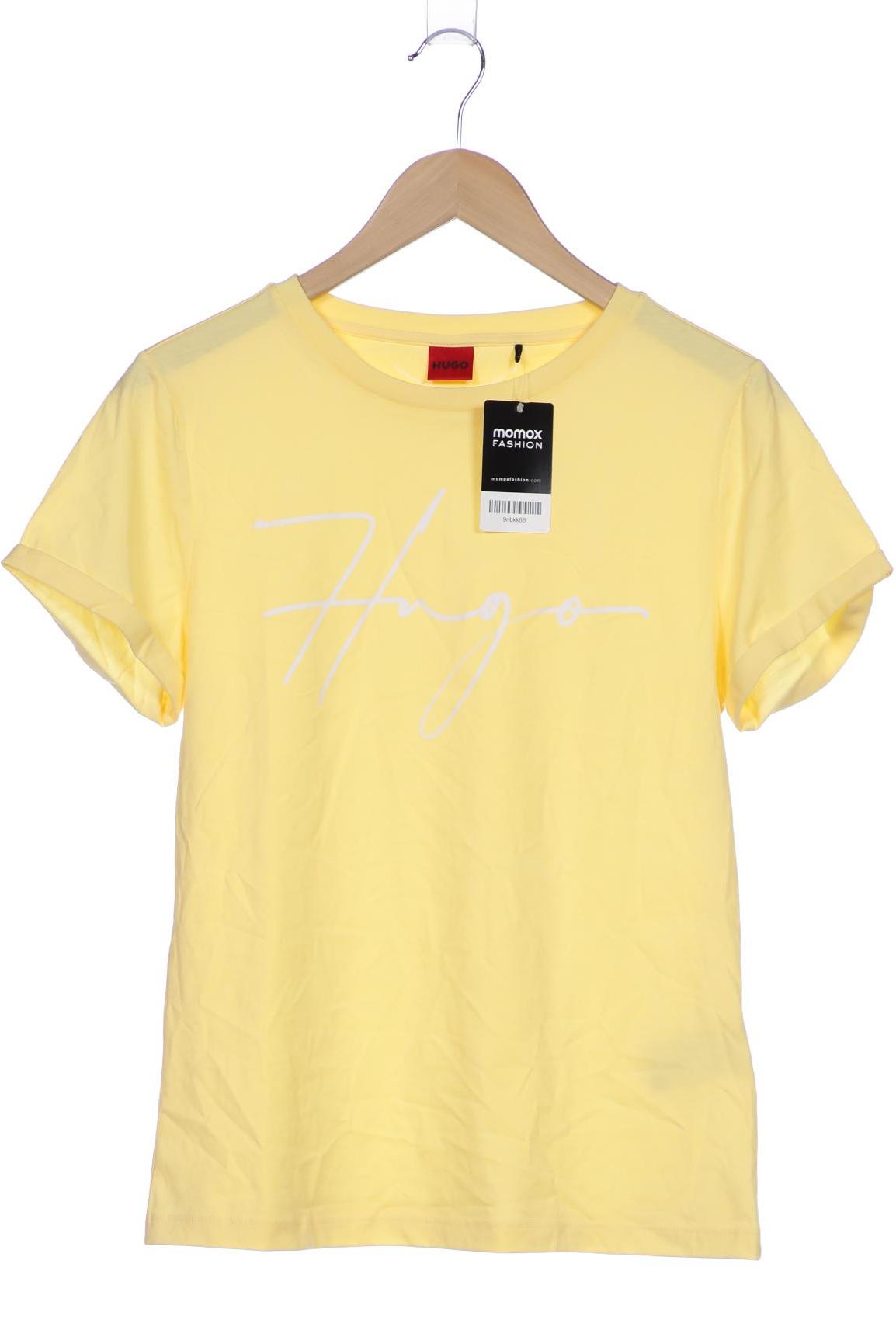 

Hugo by Hugo Boss Damen T-Shirt, gelb, Gr. 42