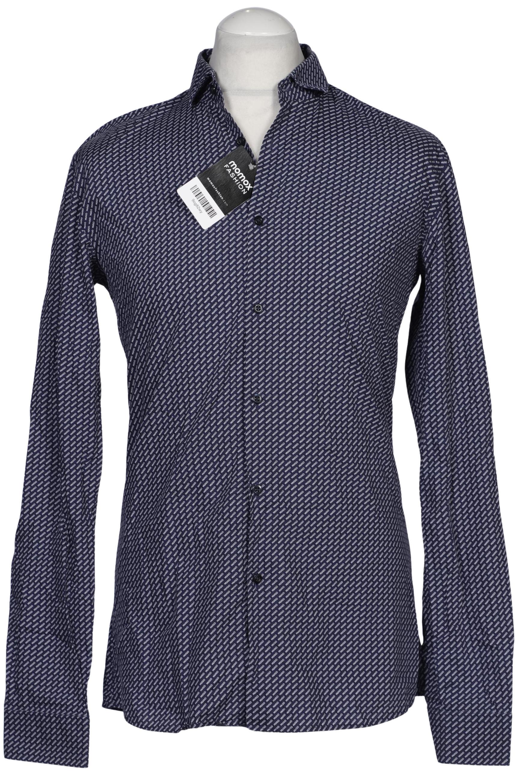 

Hugo by Hugo Boss Herren Hemd, marineblau, Gr. 48