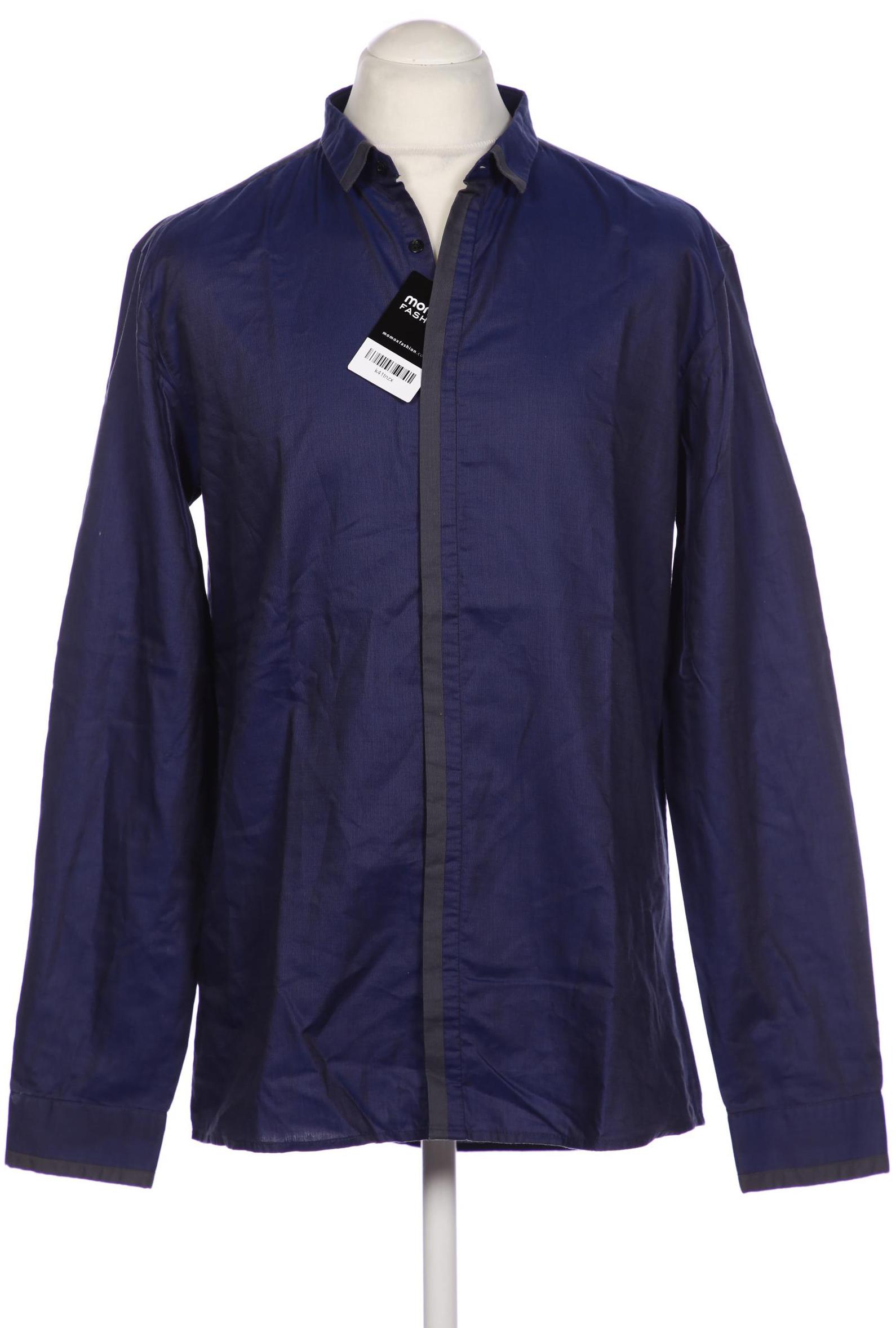 

Hugo by Hugo Boss Herren Hemd, marineblau, Gr. 54