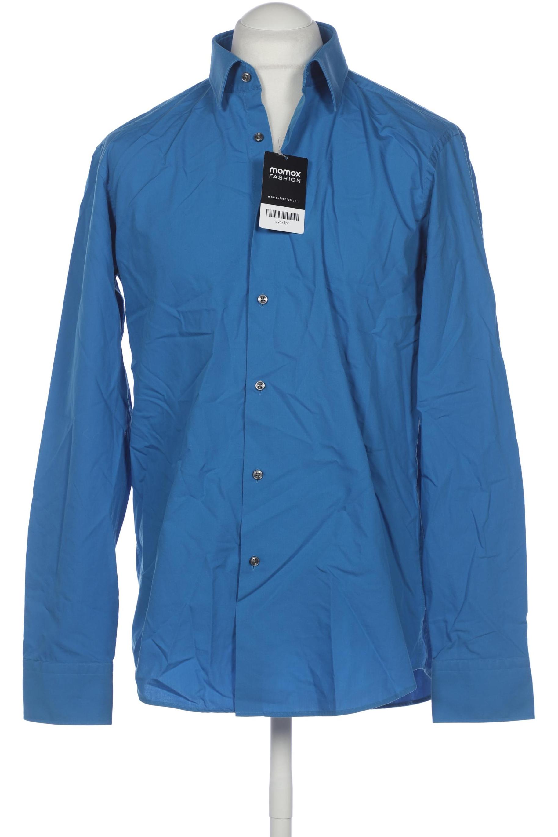 

Hugo by Hugo Boss Herren Hemd, blau, Gr. 52