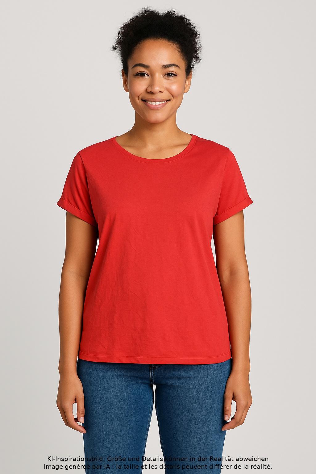 

Hugo by Hugo Boss Damen T-Shirt, rot, Gr. 42