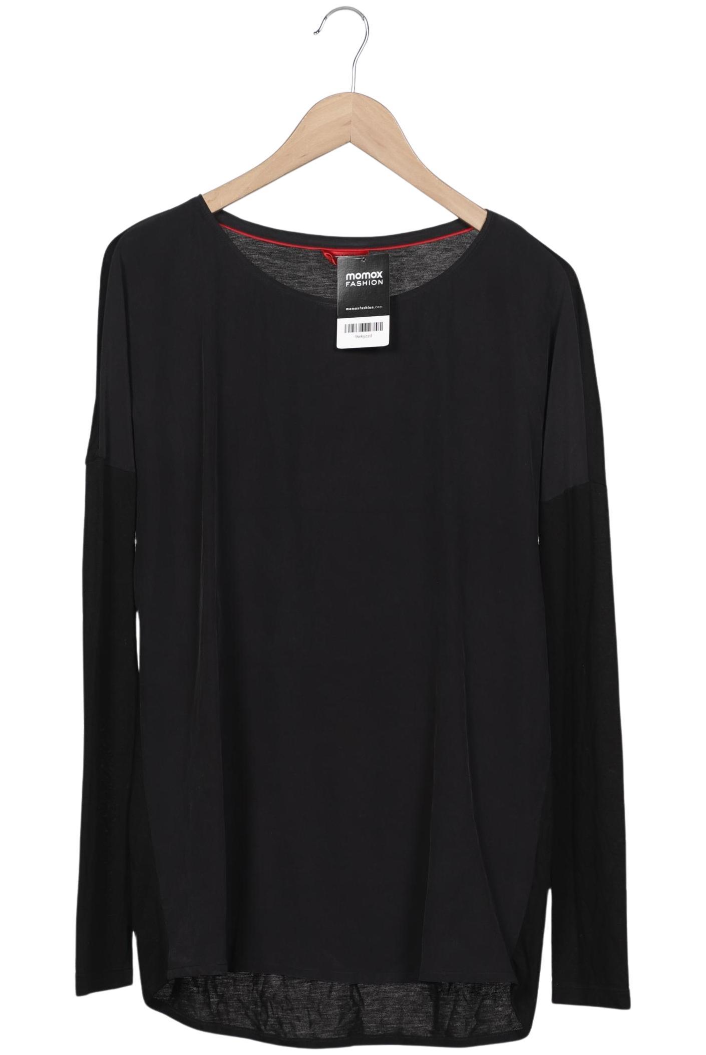 

Hugo by Hugo Boss Damen Langarmshirt, schwarz, Gr. 44