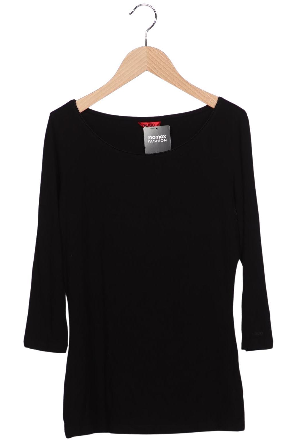 

Hugo by Hugo Boss Damen Langarmshirt, schwarz, Gr. 38