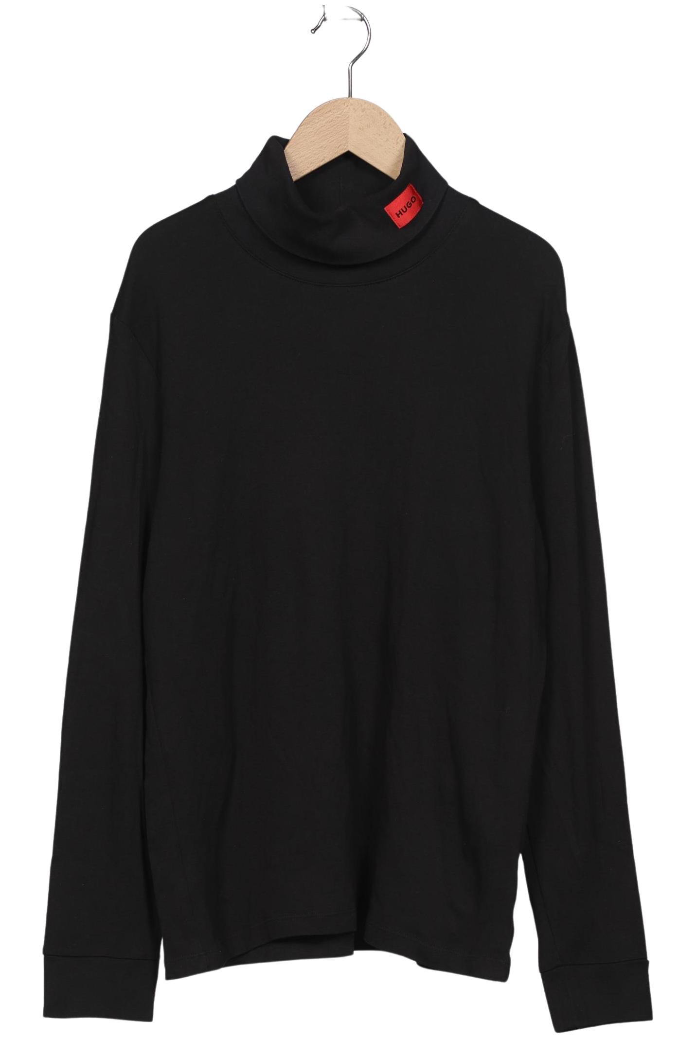 

Hugo by Hugo Boss Herren Langarmshirt, schwarz, Gr. 46