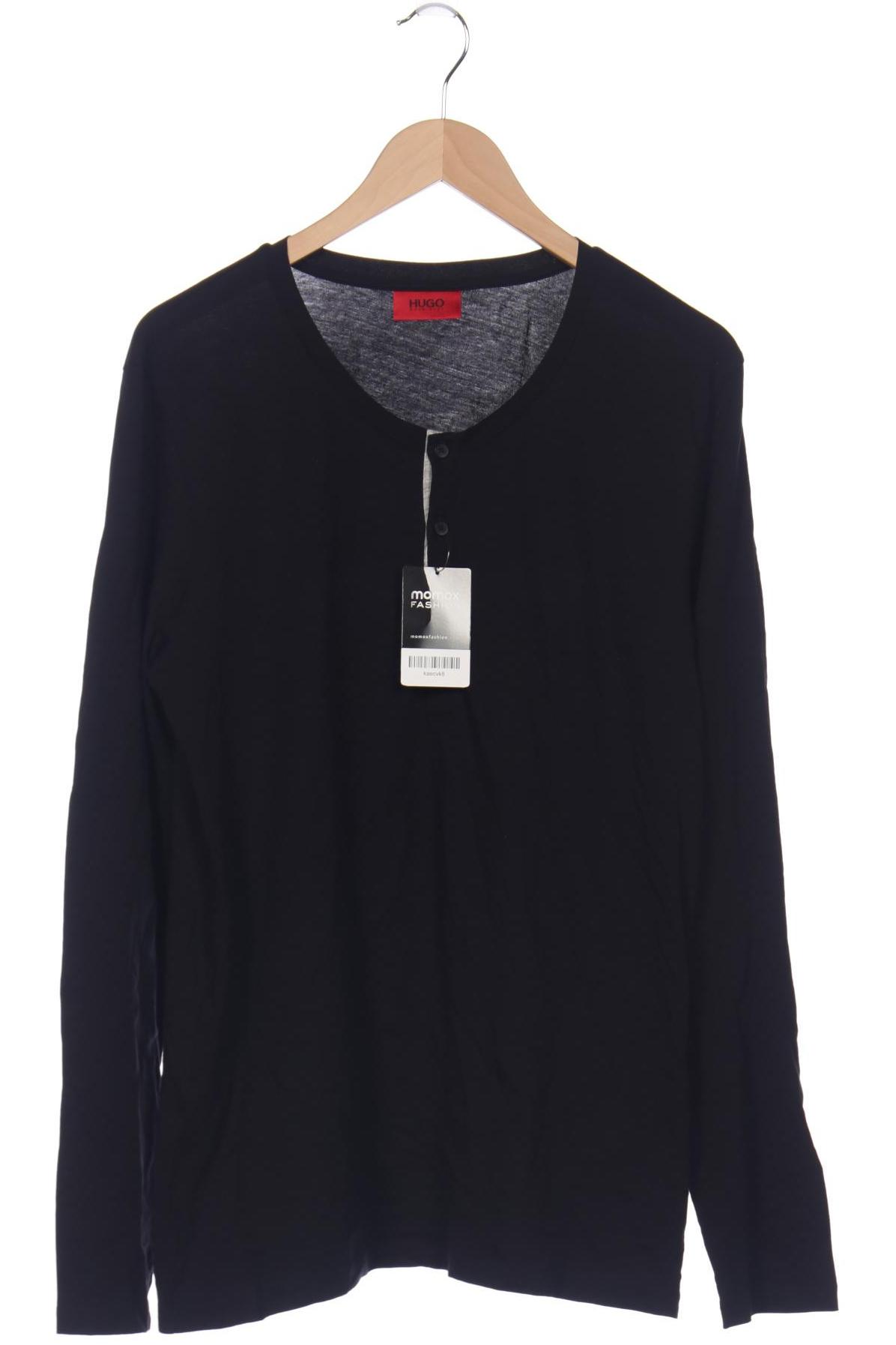 

Hugo by Hugo Boss Herren Langarmshirt, schwarz, Gr. 54