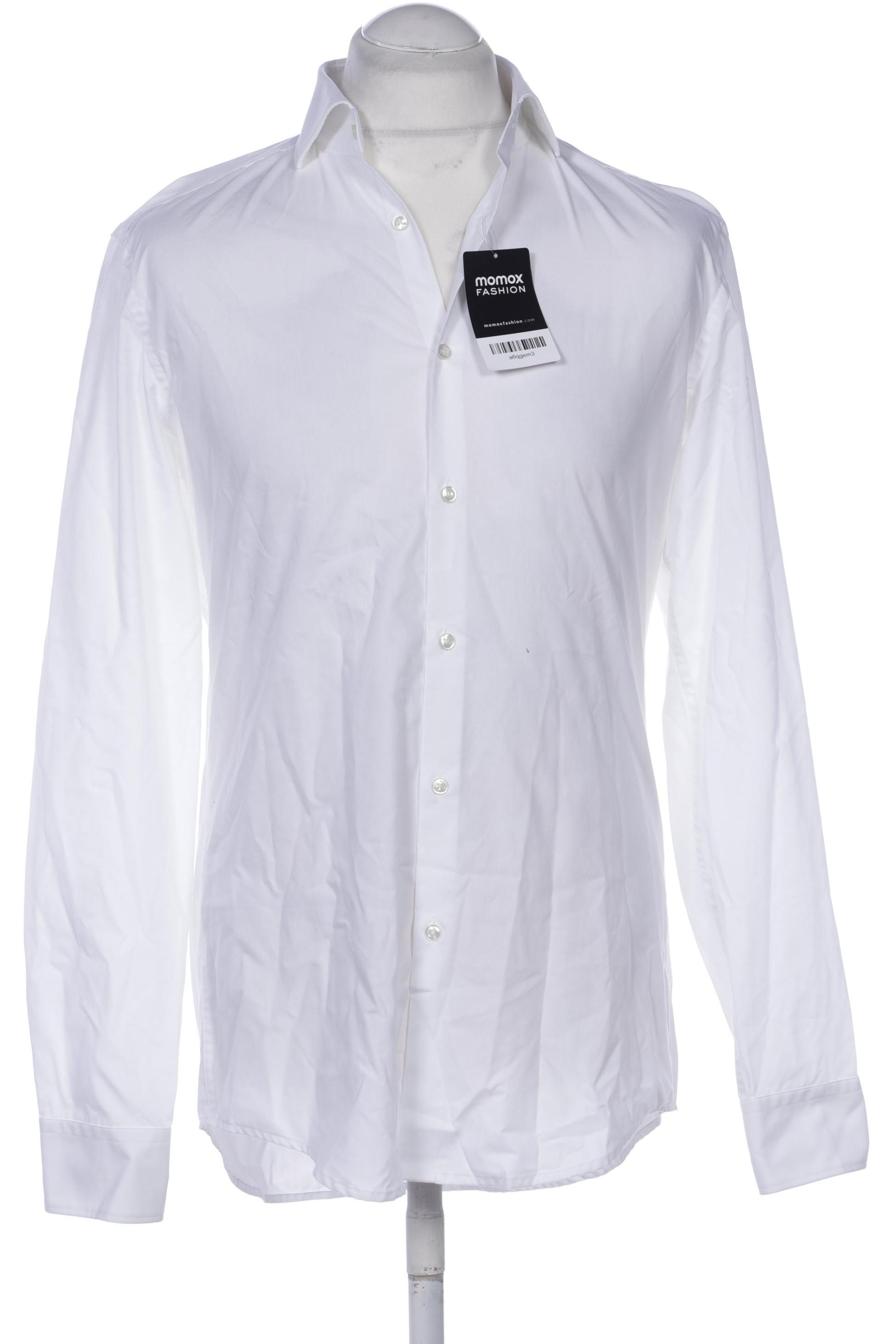 

Hugo by Hugo Boss Herren Hemd, weiß, Gr. 48