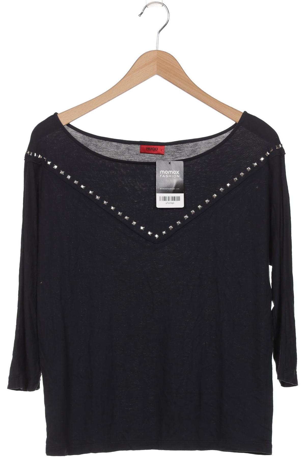 

Hugo by Hugo Boss Damen Langarmshirt, marineblau, Gr. 38