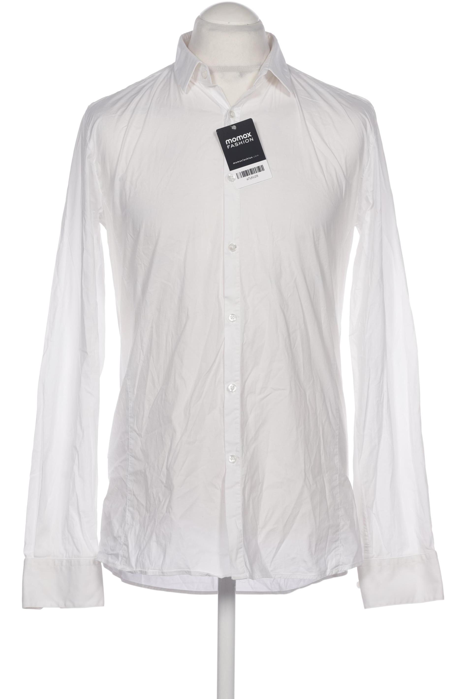 

Hugo by Hugo Boss Herren Hemd, weiß, Gr. 52
