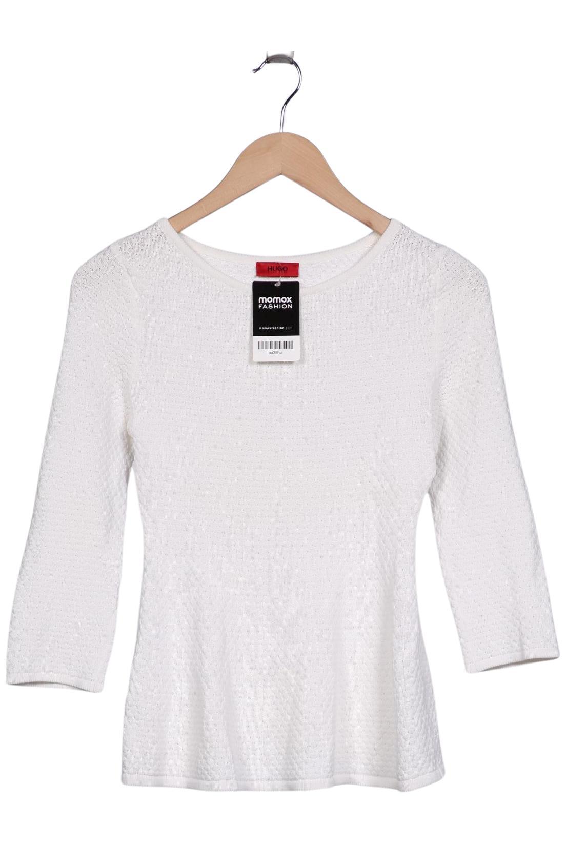 

Hugo by Hugo Boss Damen Pullover, weiß, Gr. 34
