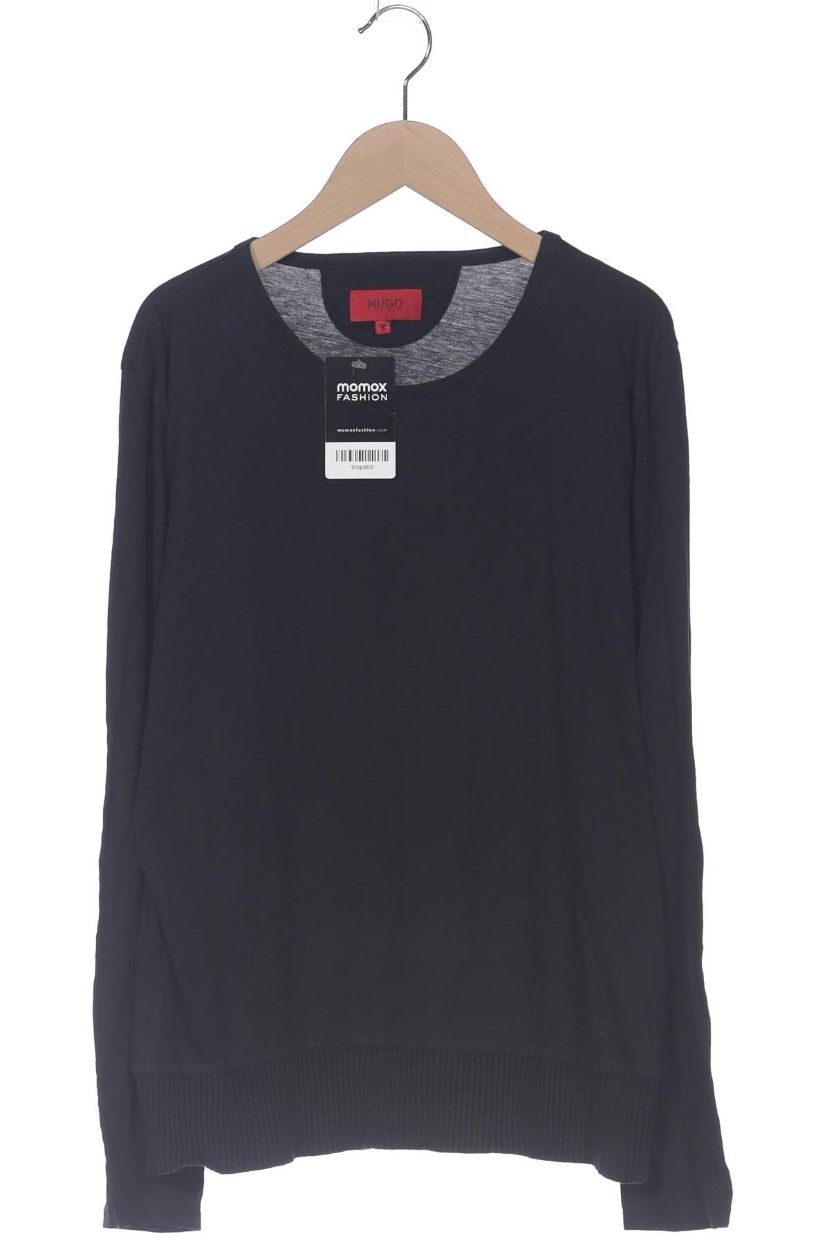 

Hugo by Hugo Boss Herren Langarmshirt, schwarz, Gr. 48