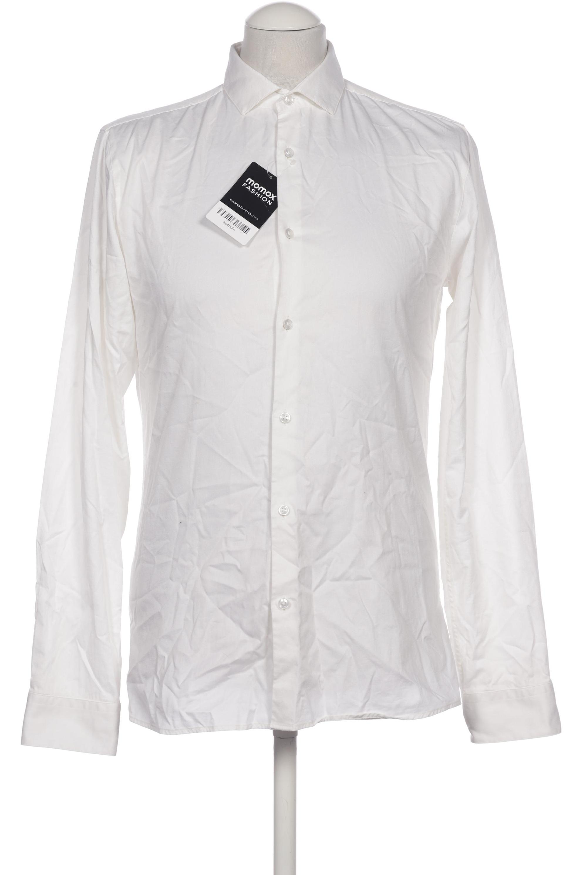 

Hugo by Hugo Boss Herren Hemd, weiß, Gr. 46