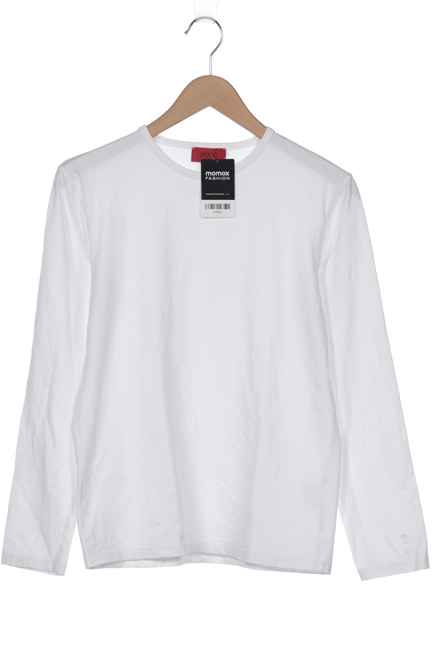 

HUGO by Hugo Boss Herren Langarmshirt, weiß