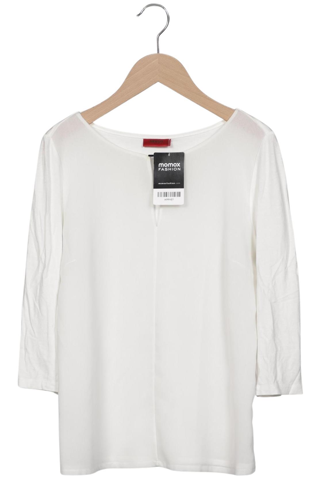 

Hugo by Hugo Boss Damen Langarmshirt, weiß, Gr. 34