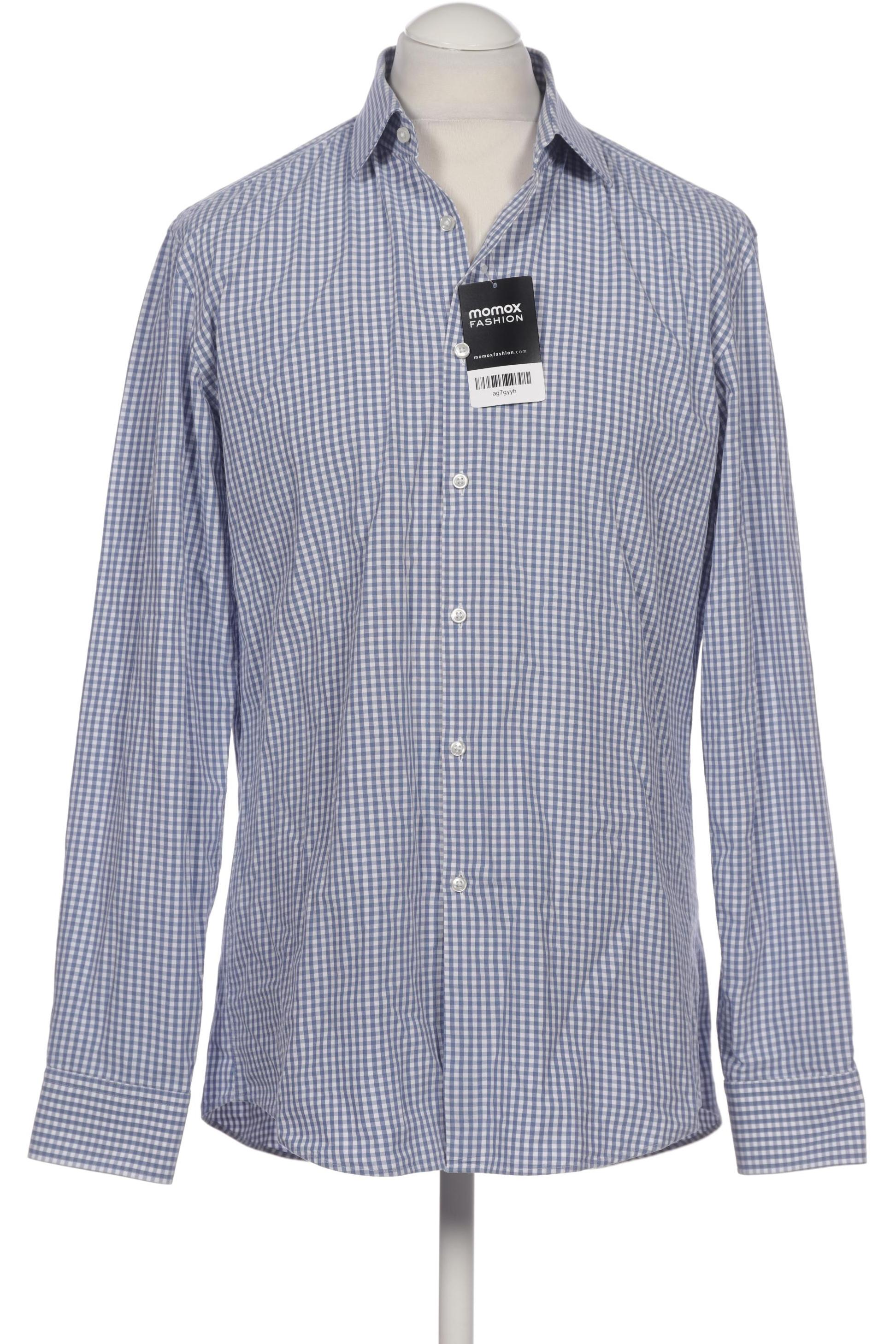 

Hugo by Hugo Boss Herren Hemd, blau, Gr. 52