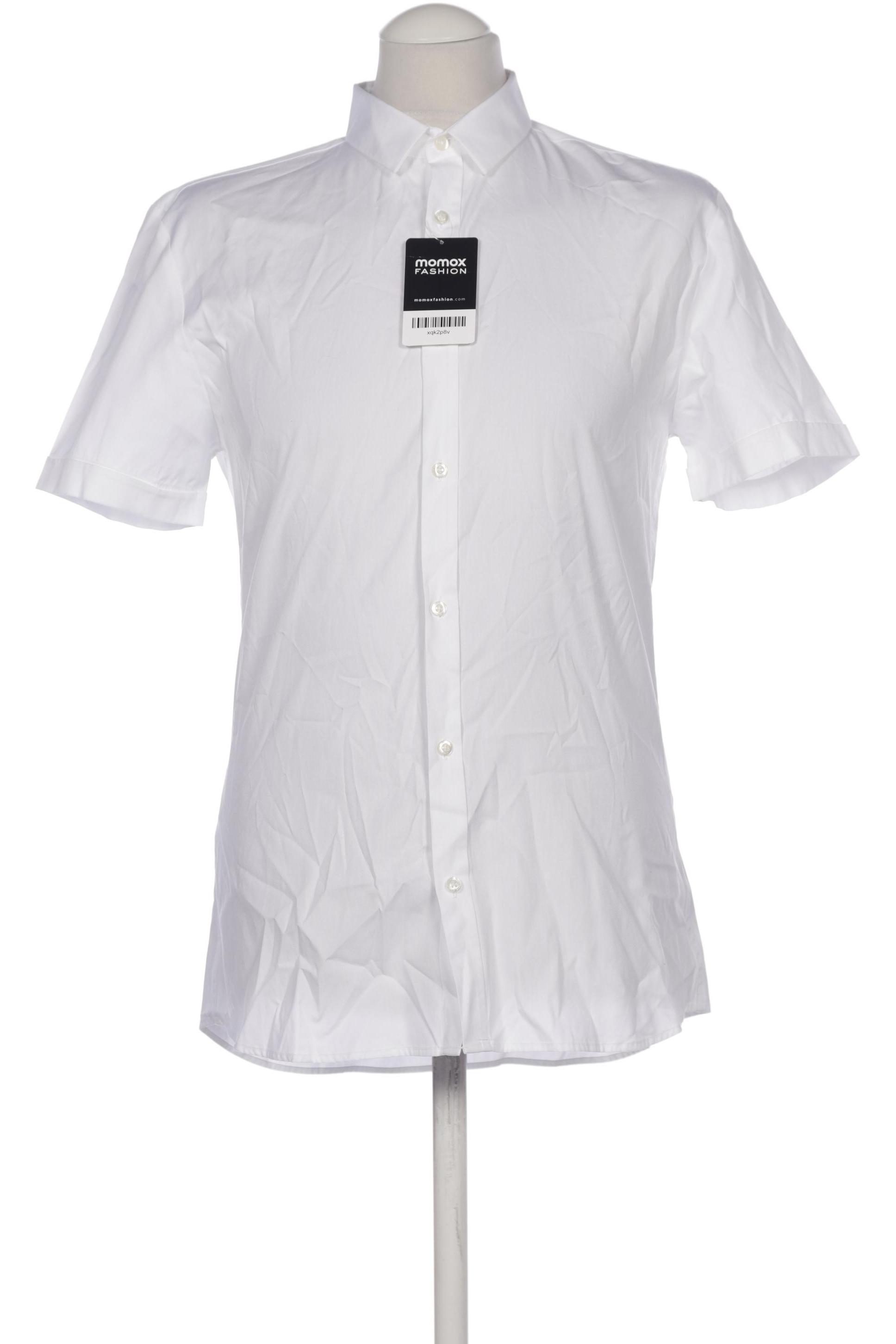 

Hugo by Hugo Boss Herren Hemd, weiß, Gr. 46