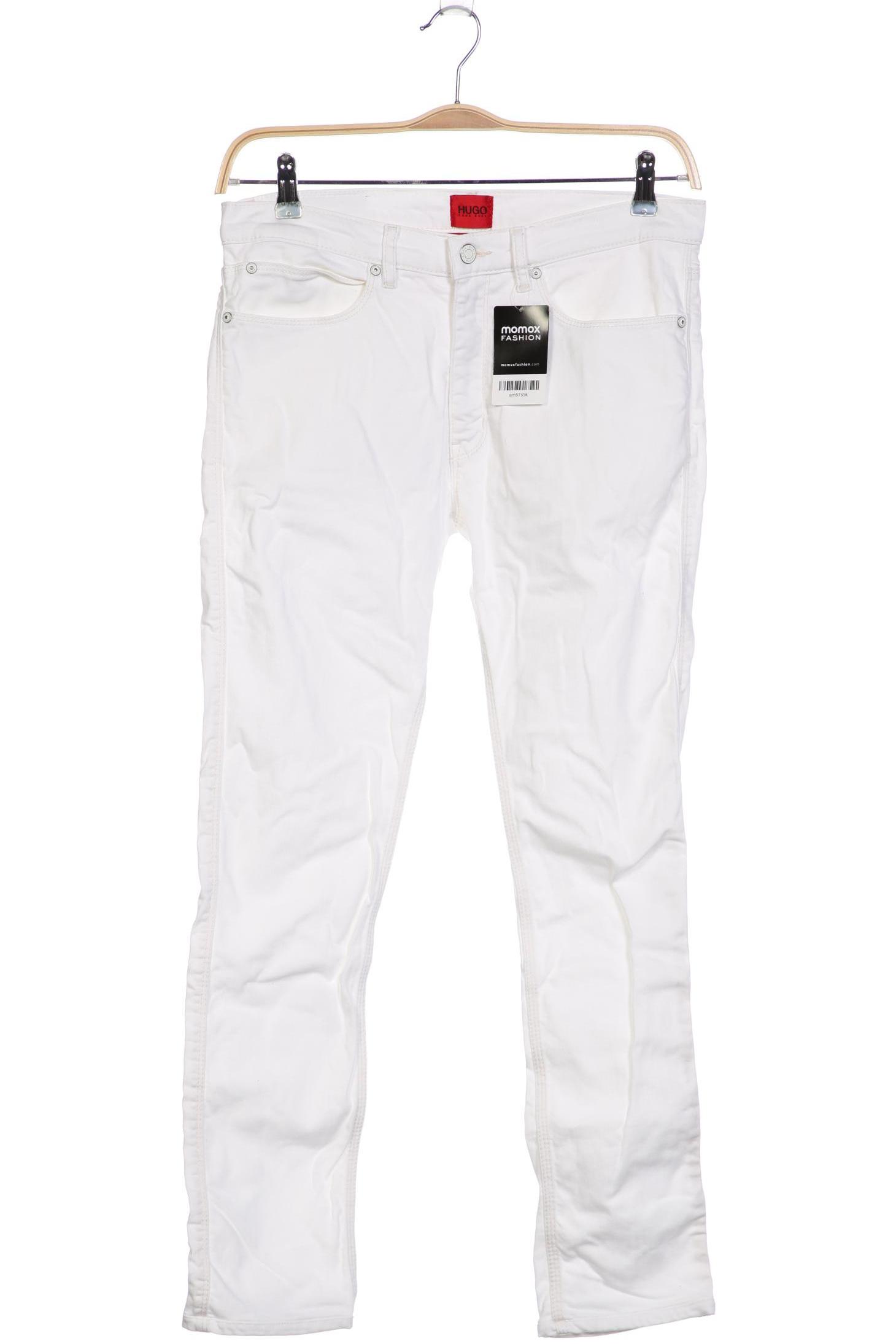 

Hugo by Hugo Boss Herren Jeans, weiß, Gr. 31