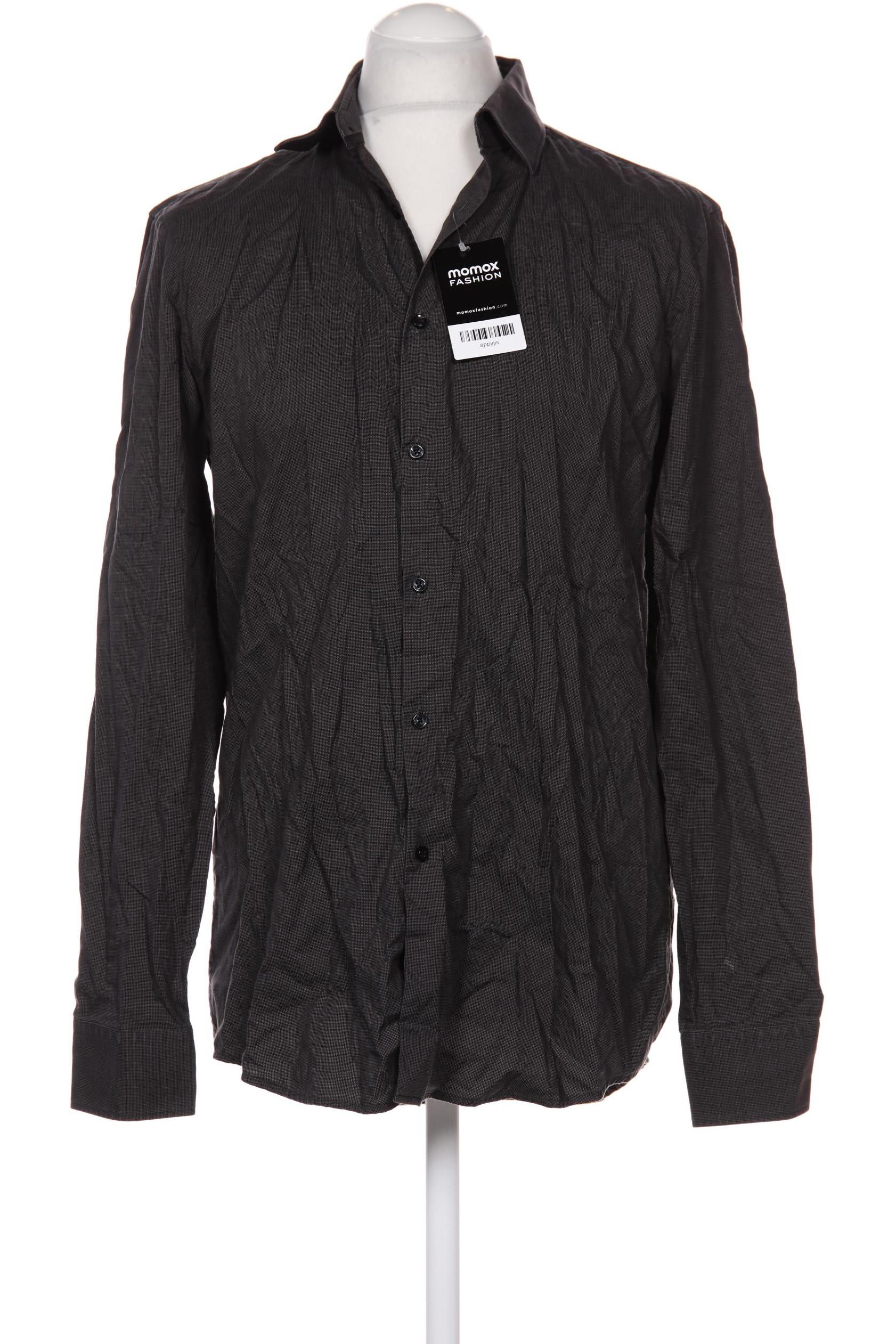 

Hugo by Hugo Boss Herren Hemd, grau, Gr. 52