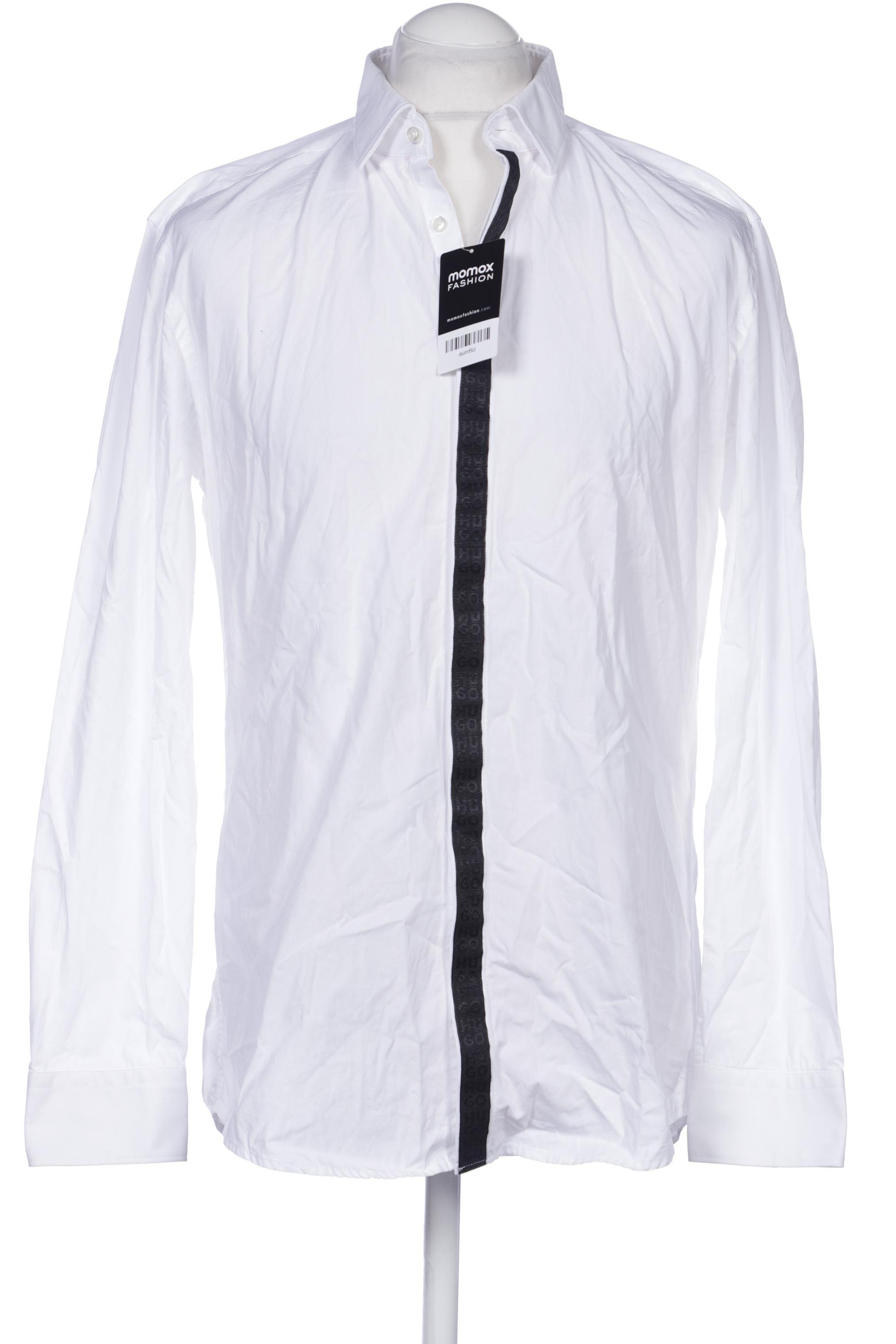 

Hugo by Hugo Boss Herren Hemd, weiß, Gr. 52