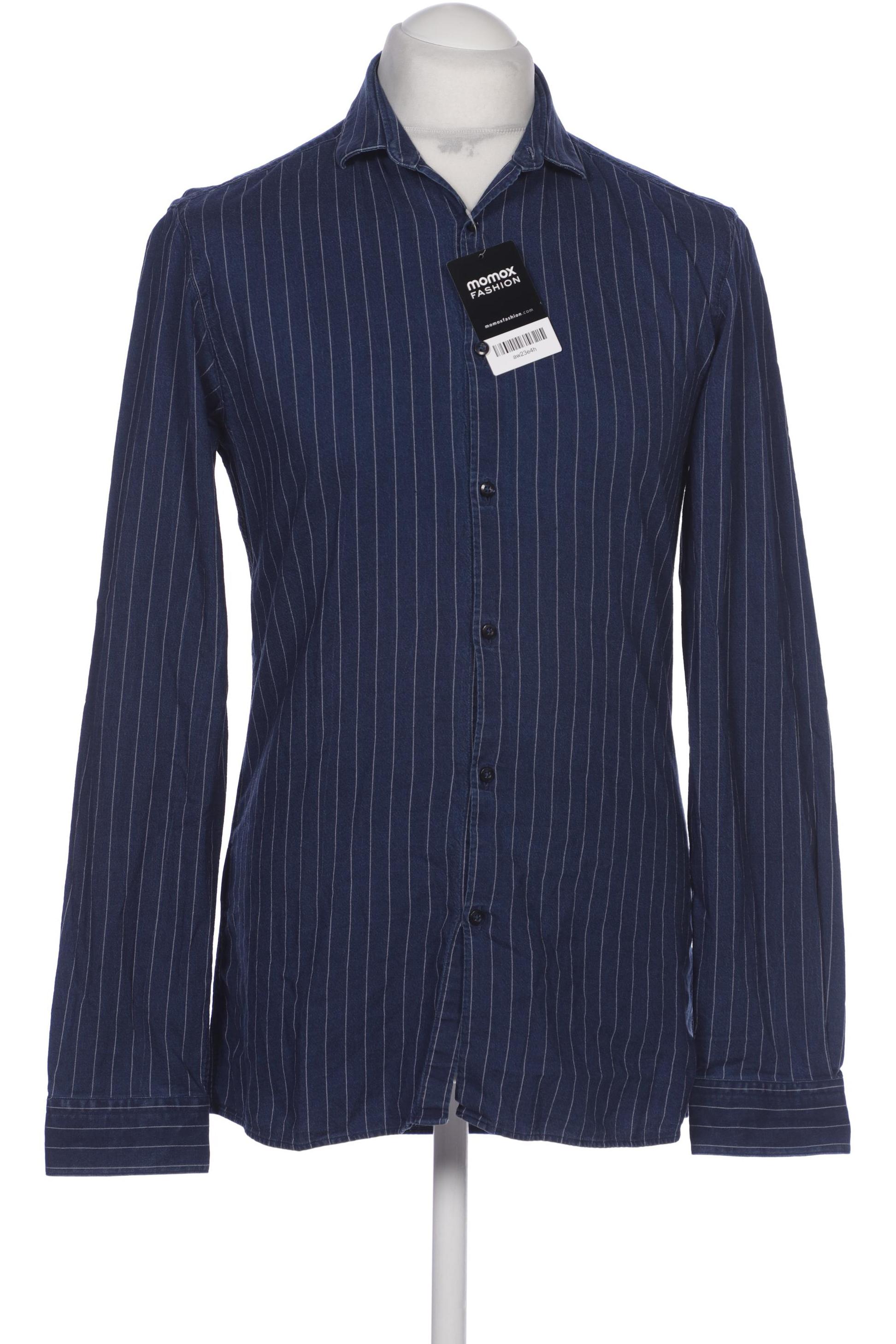 

Hugo by Hugo Boss Herren Hemd, blau, Gr. 48