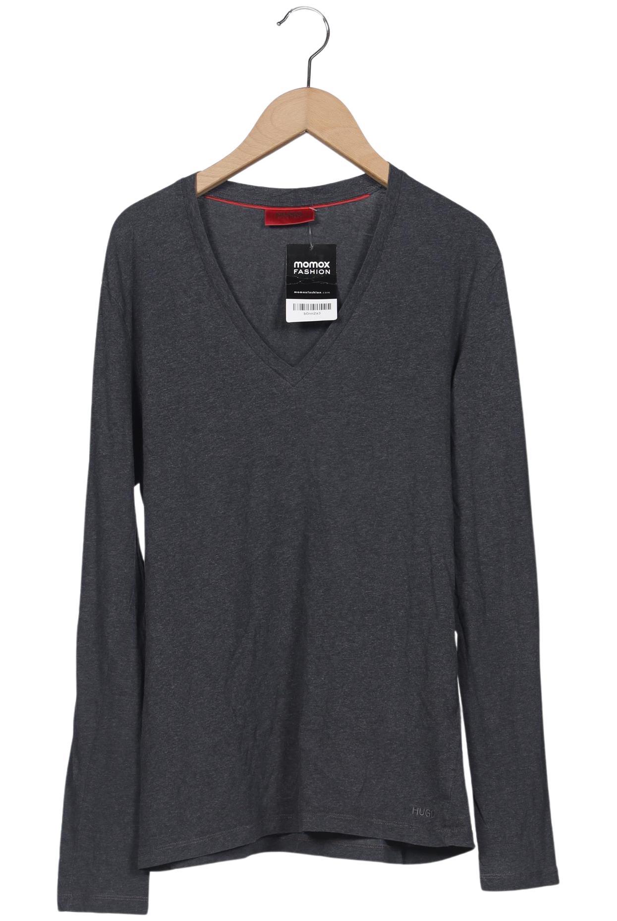 

Hugo by Hugo Boss Herren Langarmshirt, grau, Gr. 48