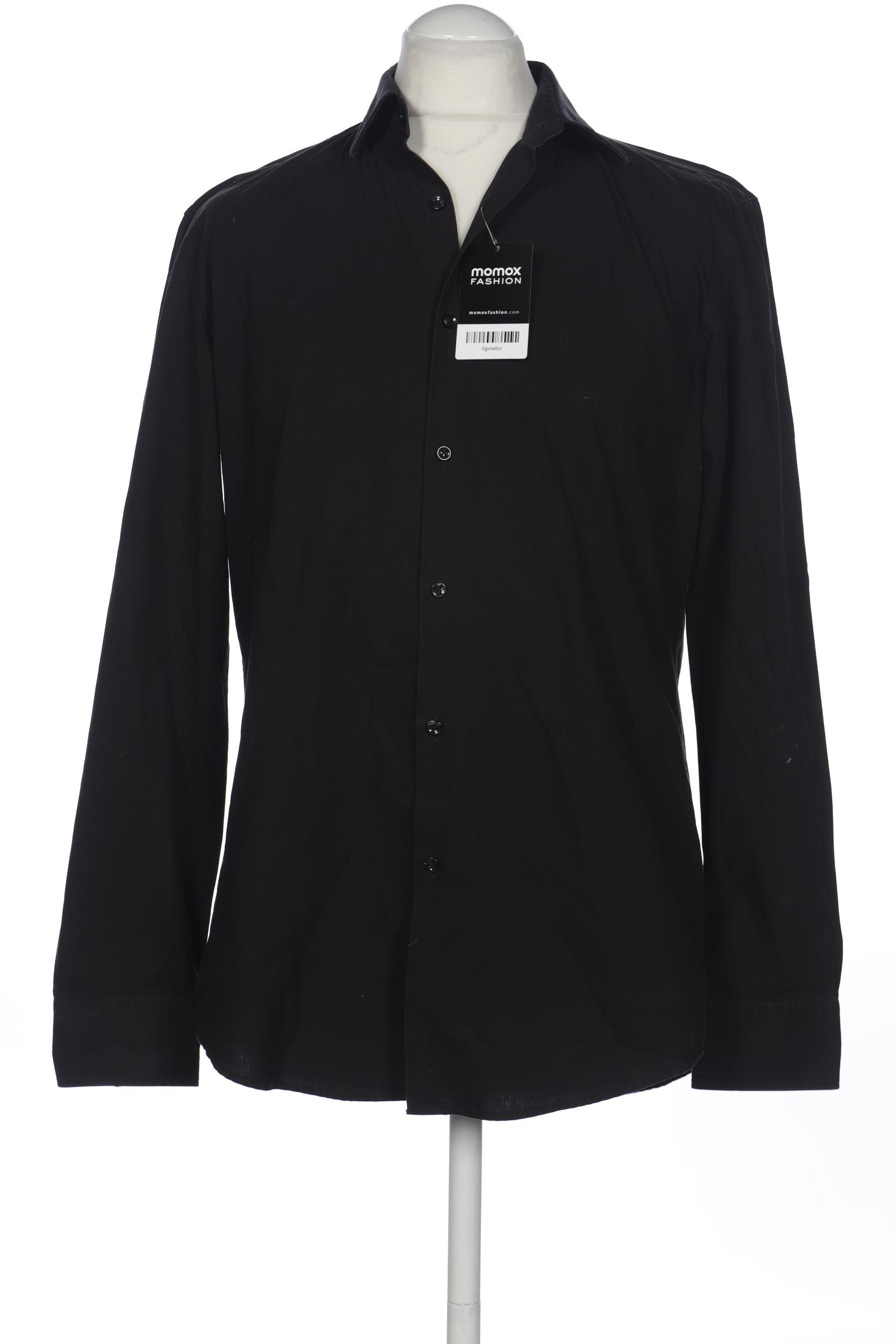 

Hugo by Hugo Boss Herren Hemd, schwarz, Gr. 52