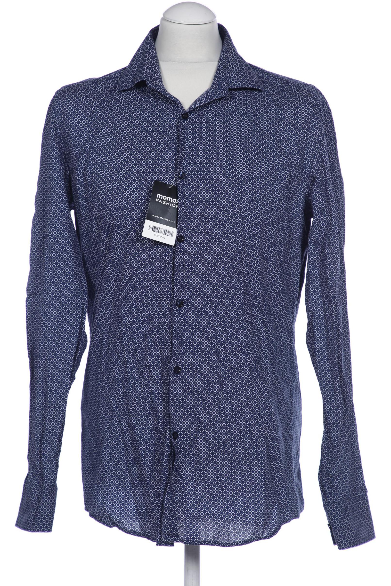 

Hugo by Hugo Boss Herren Hemd, marineblau, Gr. 48