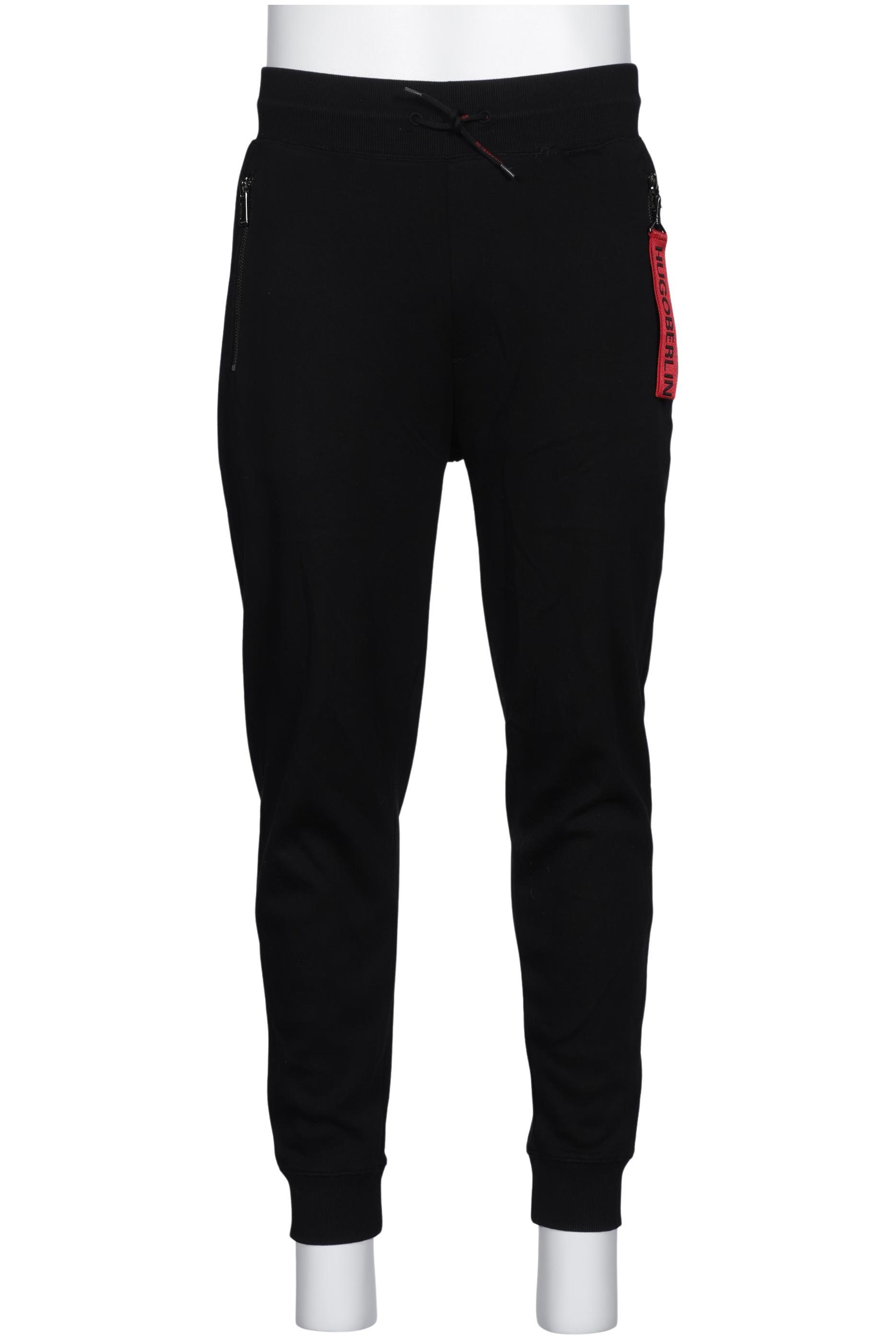 

Hugo by Hugo Boss Herren Stoffhose, schwarz, Gr. 0