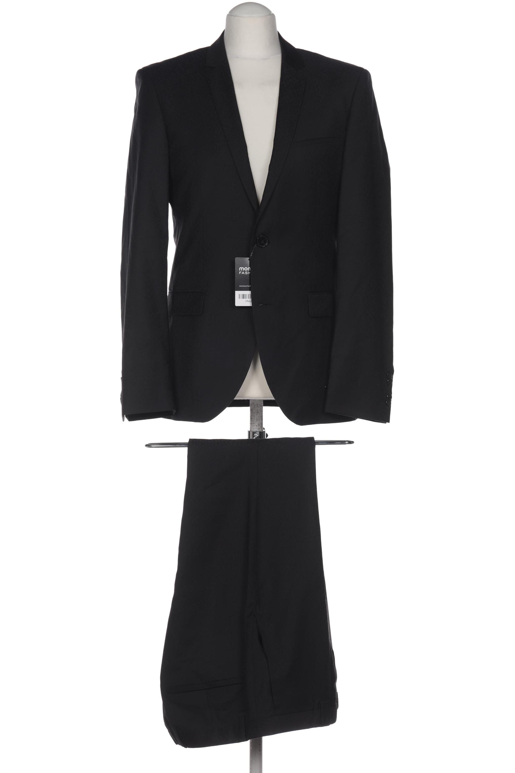 

Hugo by Hugo Boss Herren Anzug, schwarz, Gr. 48