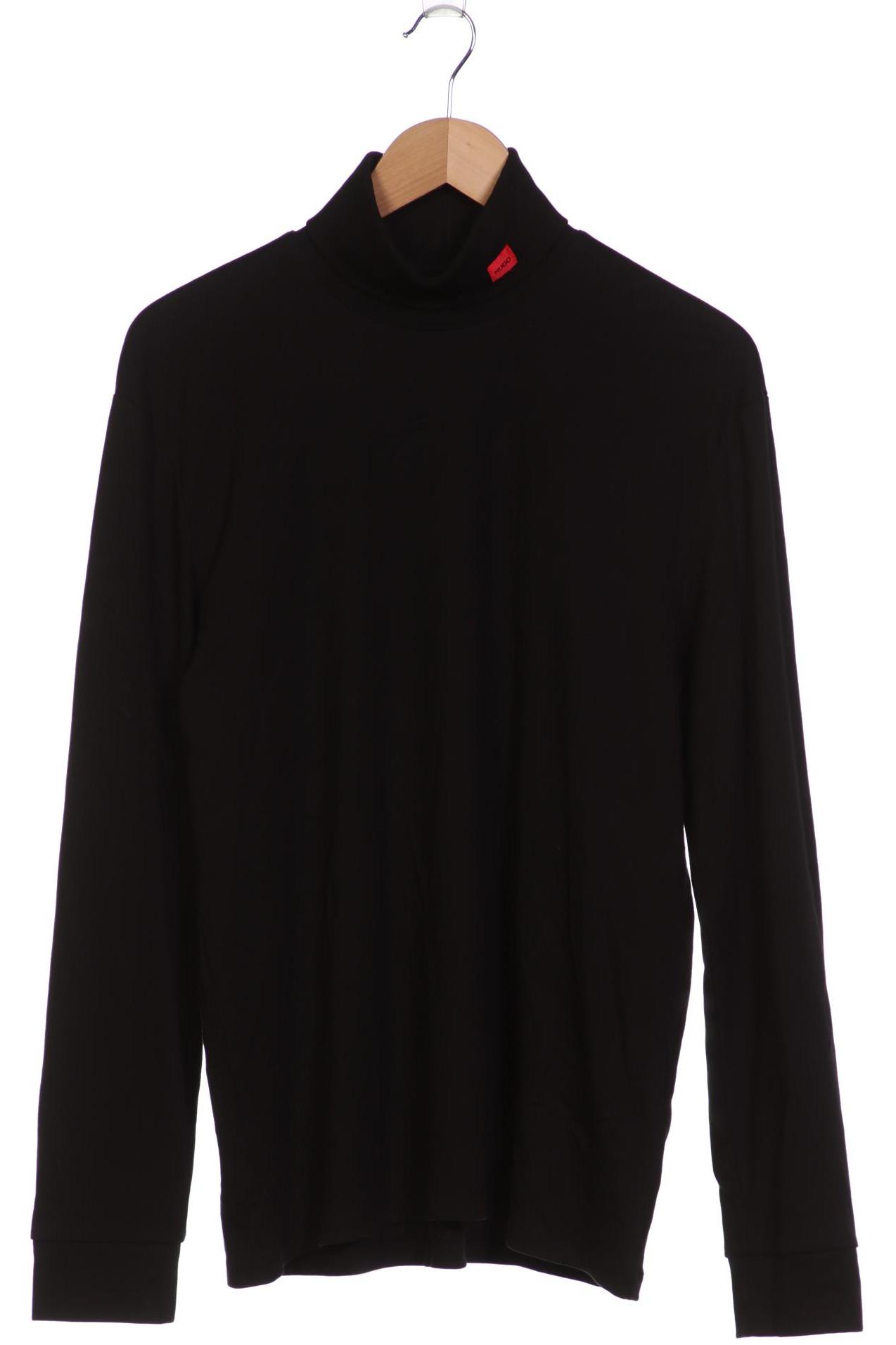 

Hugo by Hugo Boss Herren Langarmshirt, schwarz, Gr. 52
