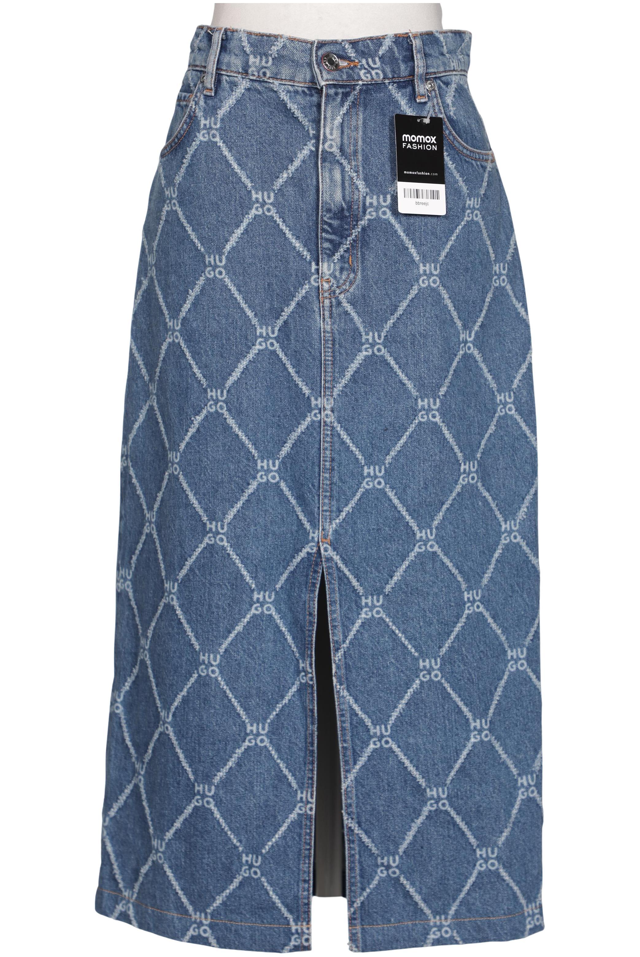 

Hugo by Hugo Boss Damen Rock, blau, Gr. 36