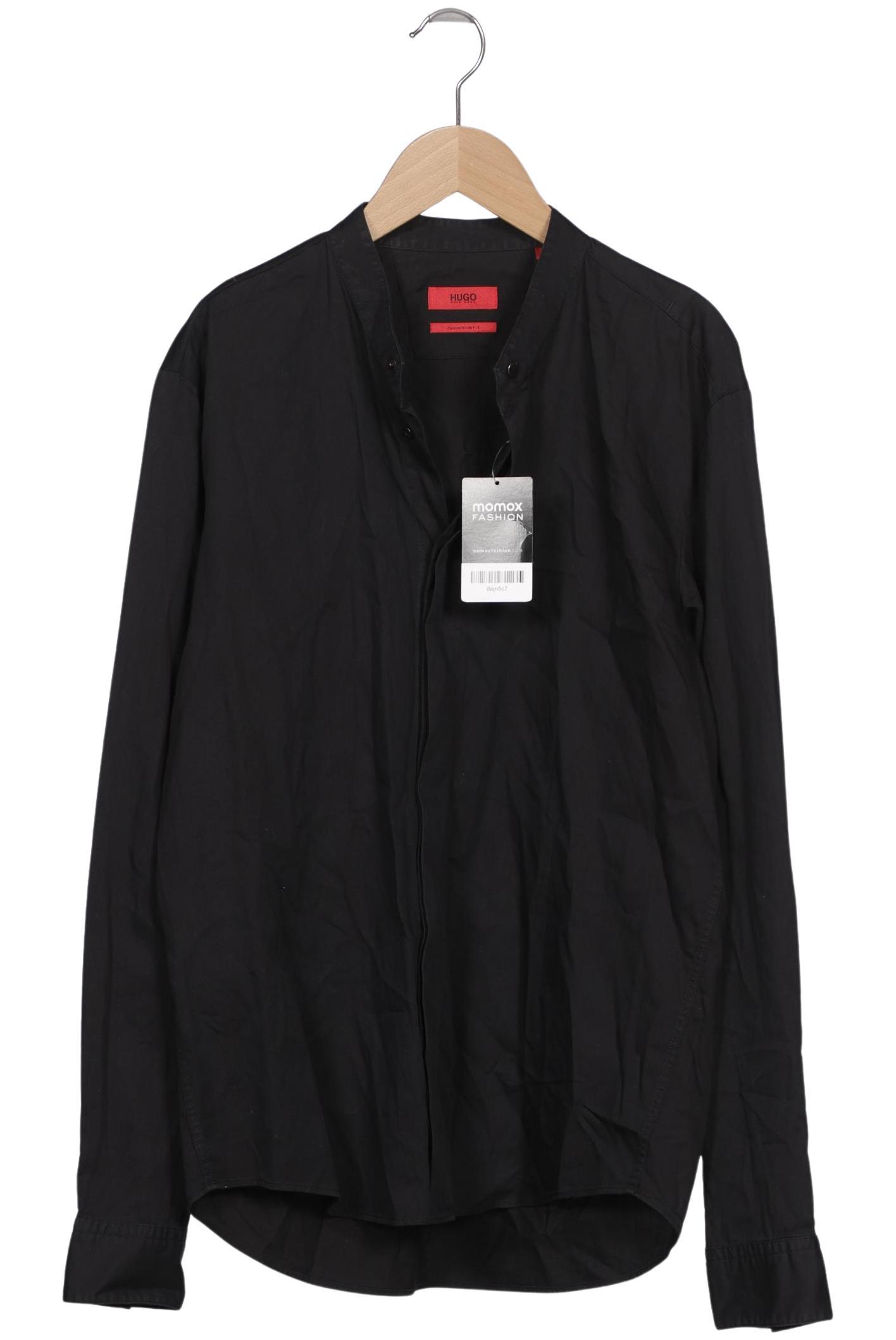 

Hugo by Hugo Boss Herren Hemd, schwarz, Gr. 48