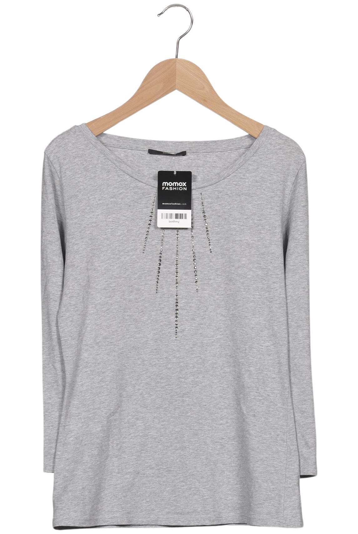 

Hugo by Hugo Boss Damen Langarmshirt, grau, Gr. 38