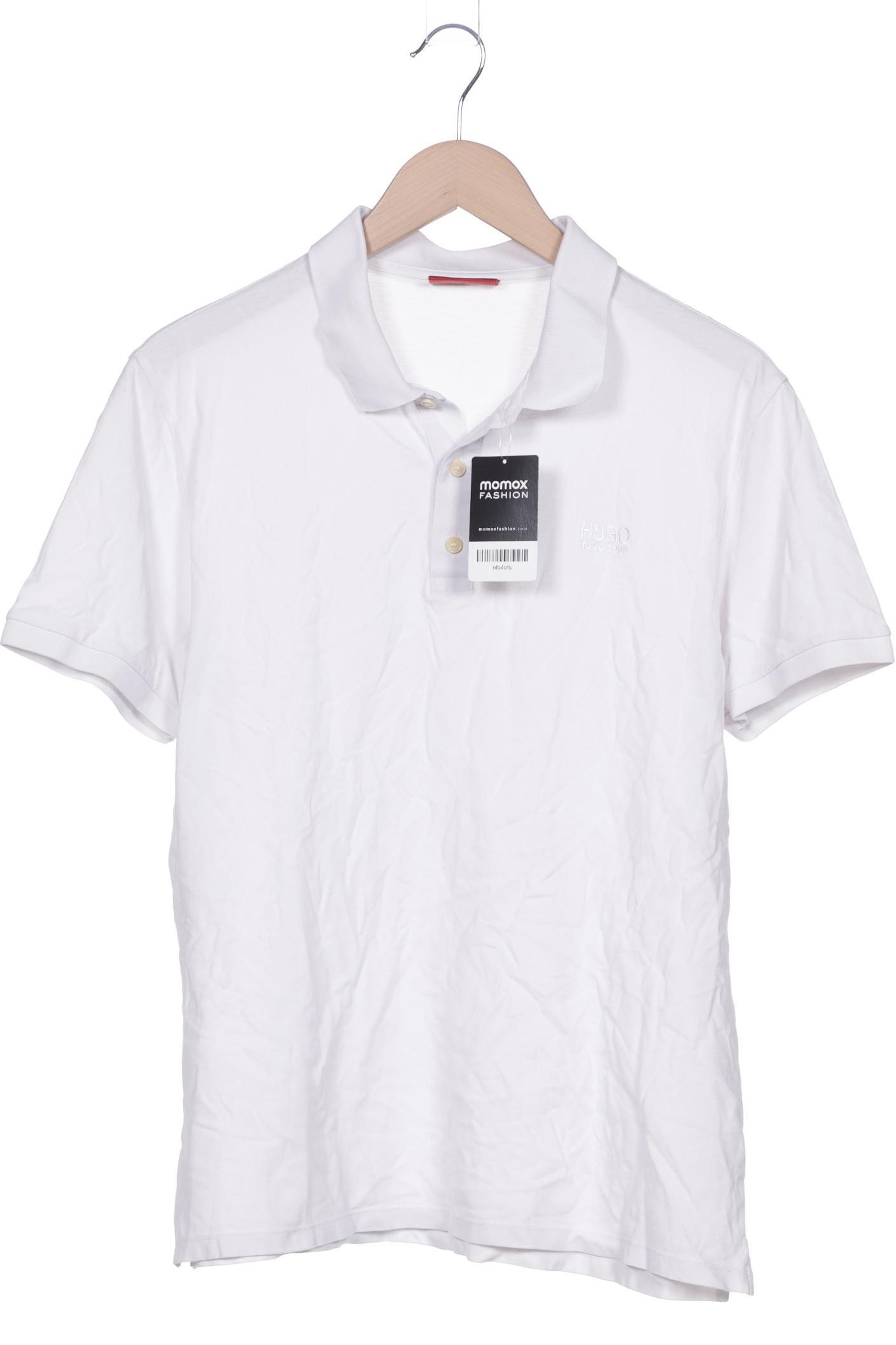 

Hugo by Hugo Boss Herren Poloshirt, weiß, Gr. 52